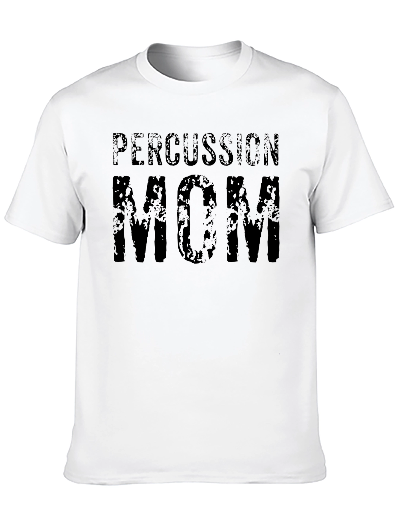Percussion Mom Black Graphic T-Shirt