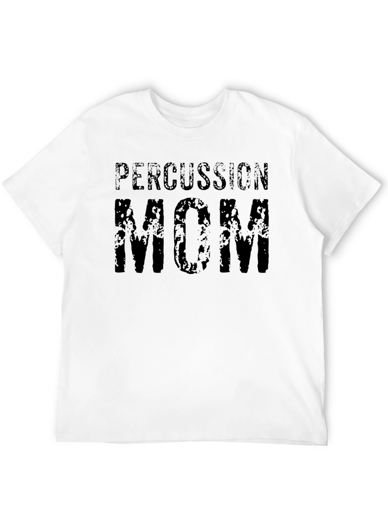 Percussion Mom Black Graphic T-Shirt