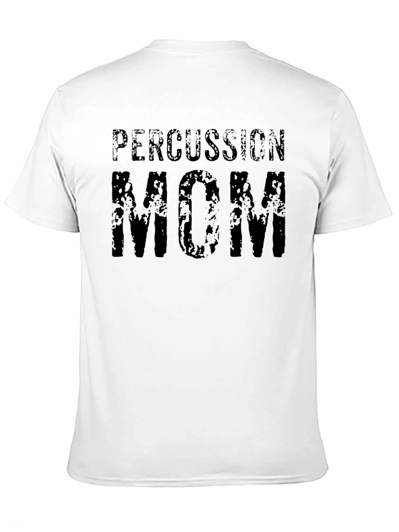 Percussion Mom Black Graphic T-Shirt