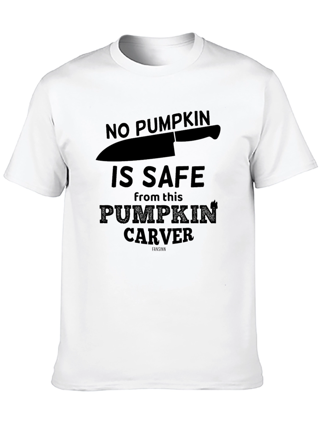 Pumpkin Carver T-Shirt - Halloween Knife Tee