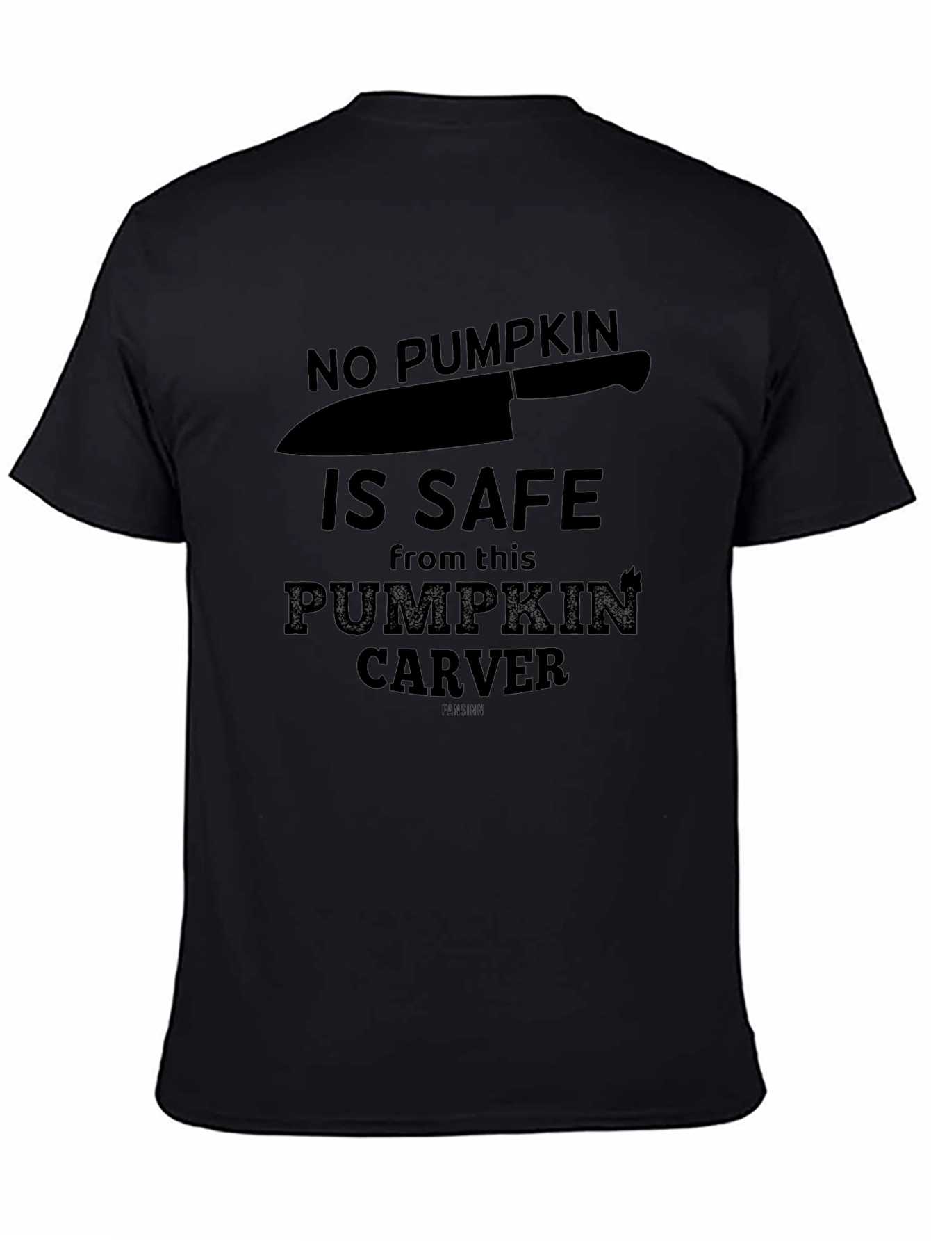 Pumpkin Carver T-Shirt - Halloween Knife Tee