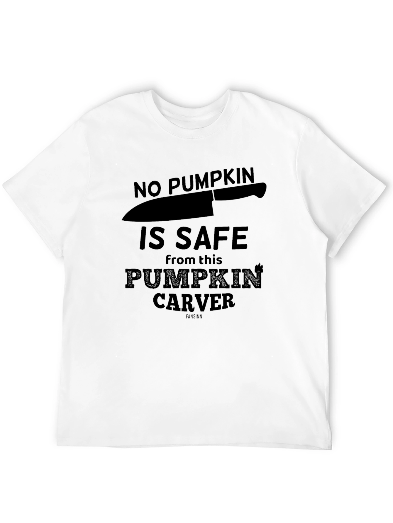 Pumpkin Carver T-Shirt - Halloween Knife Tee