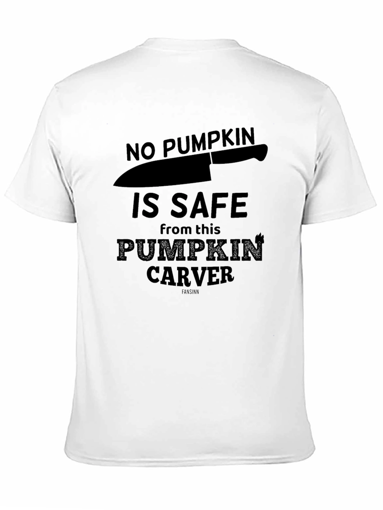 Pumpkin Carver T-Shirt - Halloween Knife Tee