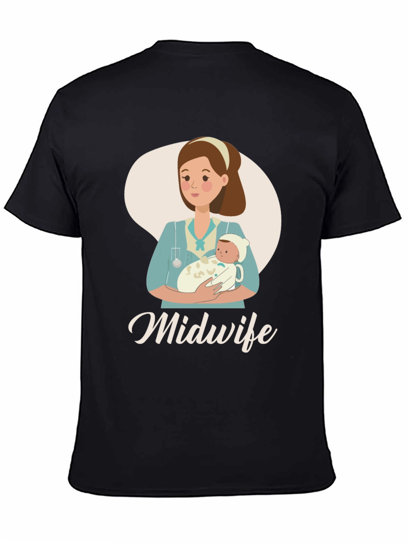 Midwife Graphic T-Shirt - Gift for Healthcare Providers