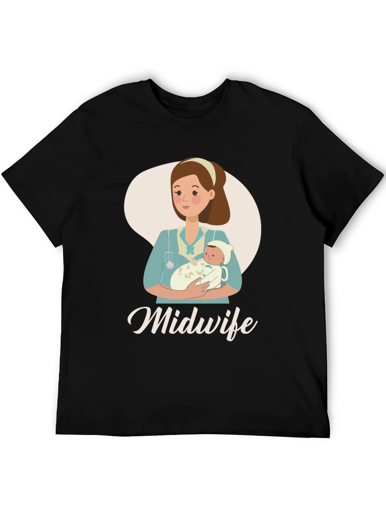 Midwife Graphic T-Shirt - Gift for Healthcare Providers