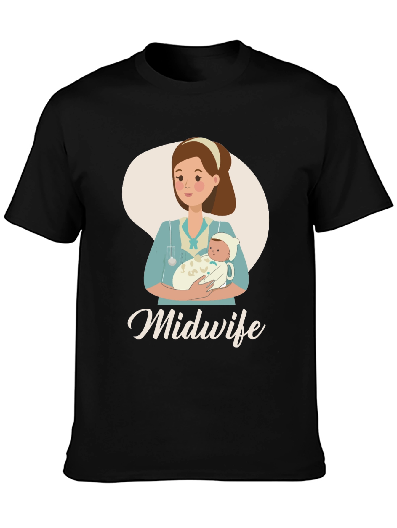 Midwife Graphic T-Shirt - Gift for Healthcare Providers