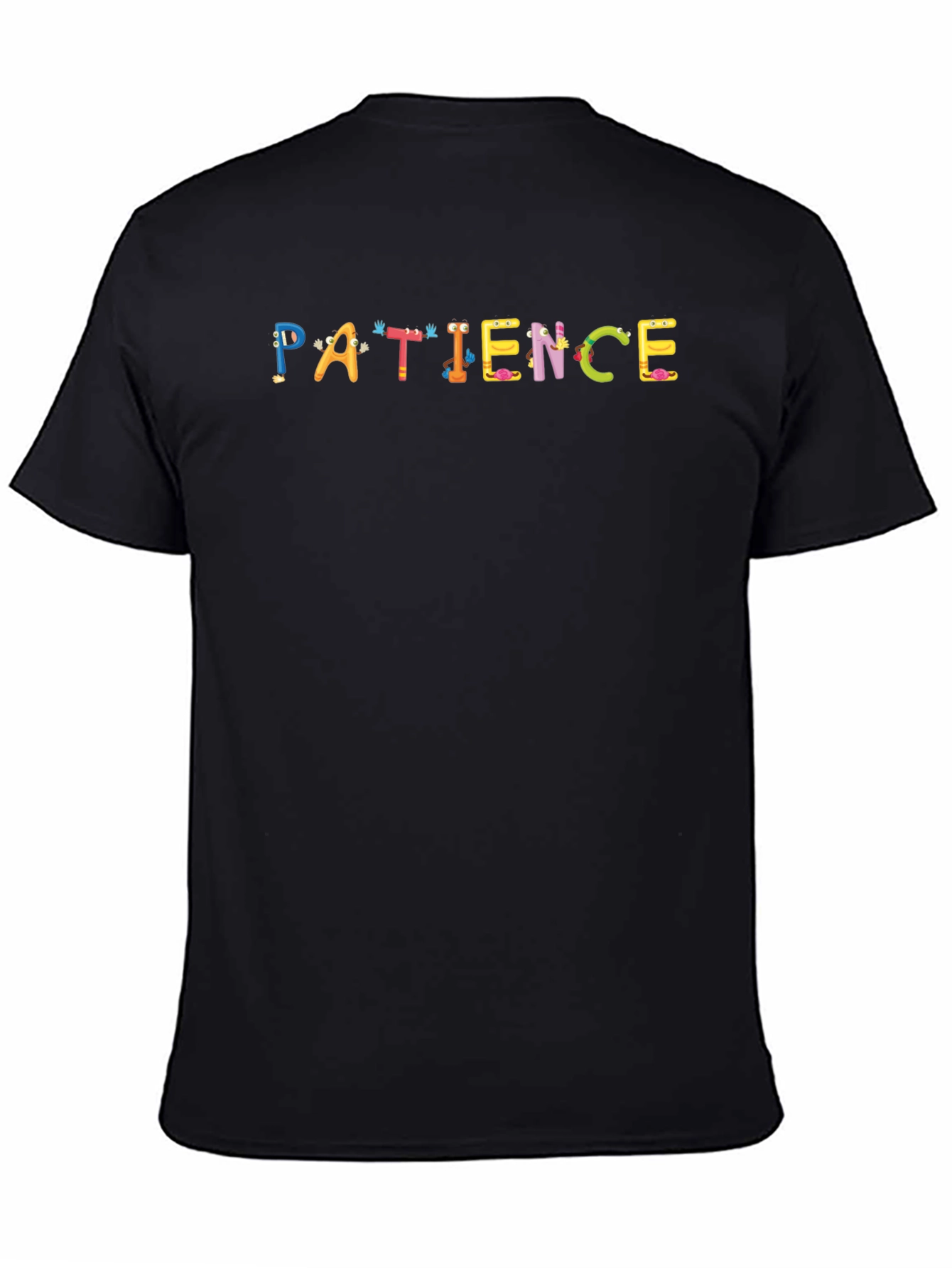 Patience Graphic Tee - Soft Cotton Crew Neck T-Shirt