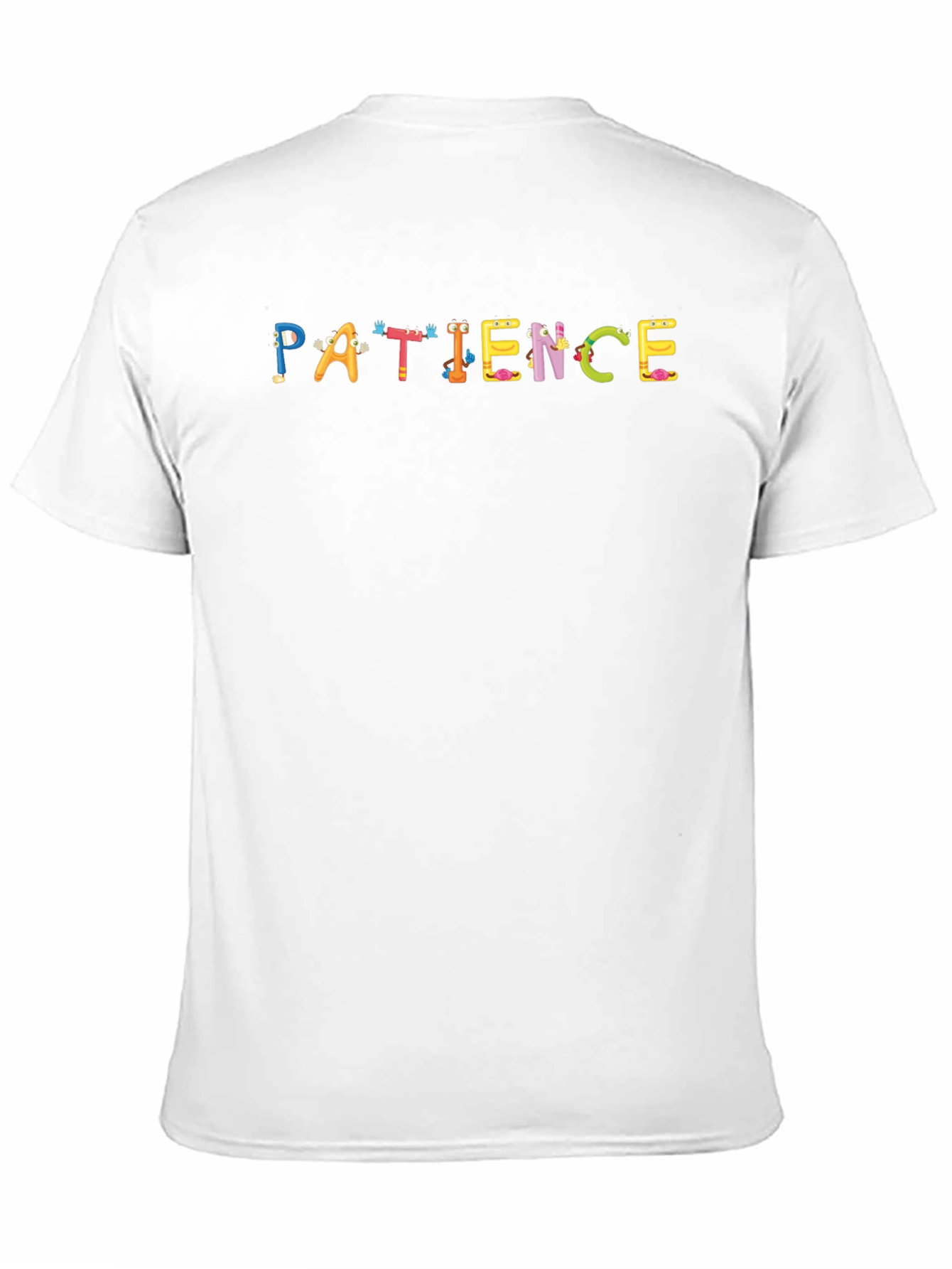 Patience Graphic Tee - Soft Cotton Crew Neck T-Shirt