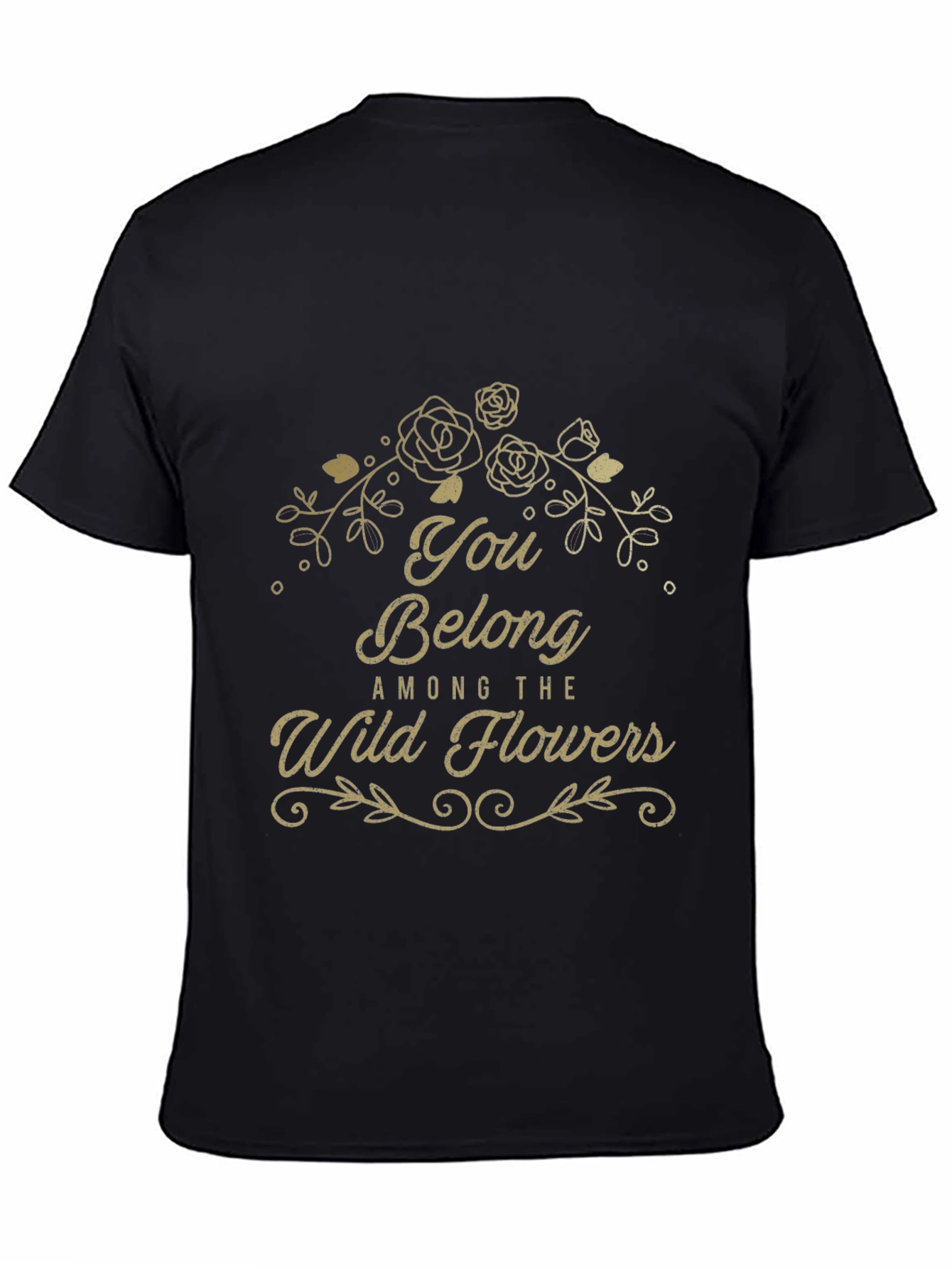 Wildflower Graphic Tee - Stylish Comfort Fit