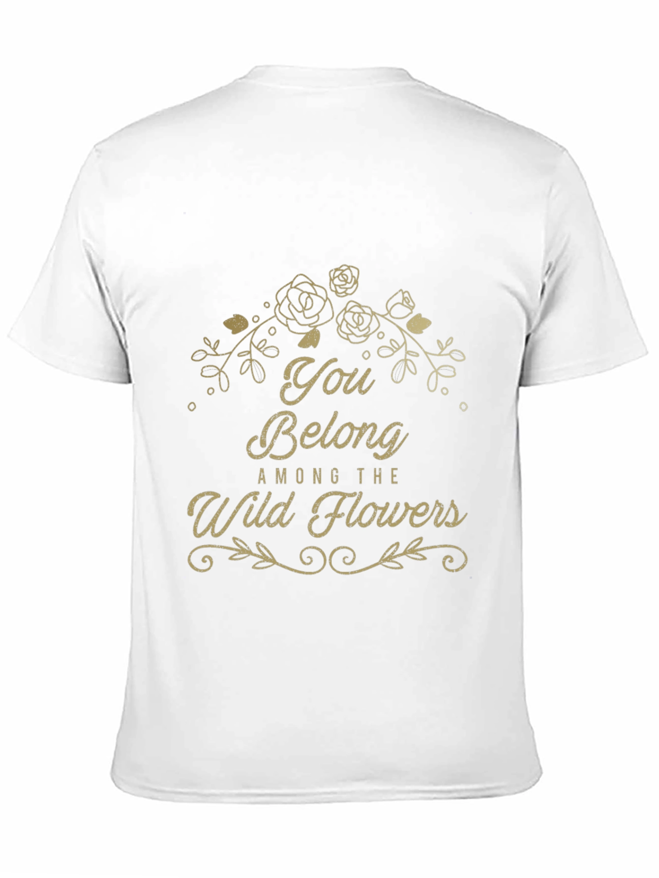 Wildflower Graphic Tee - Stylish Comfort Fit