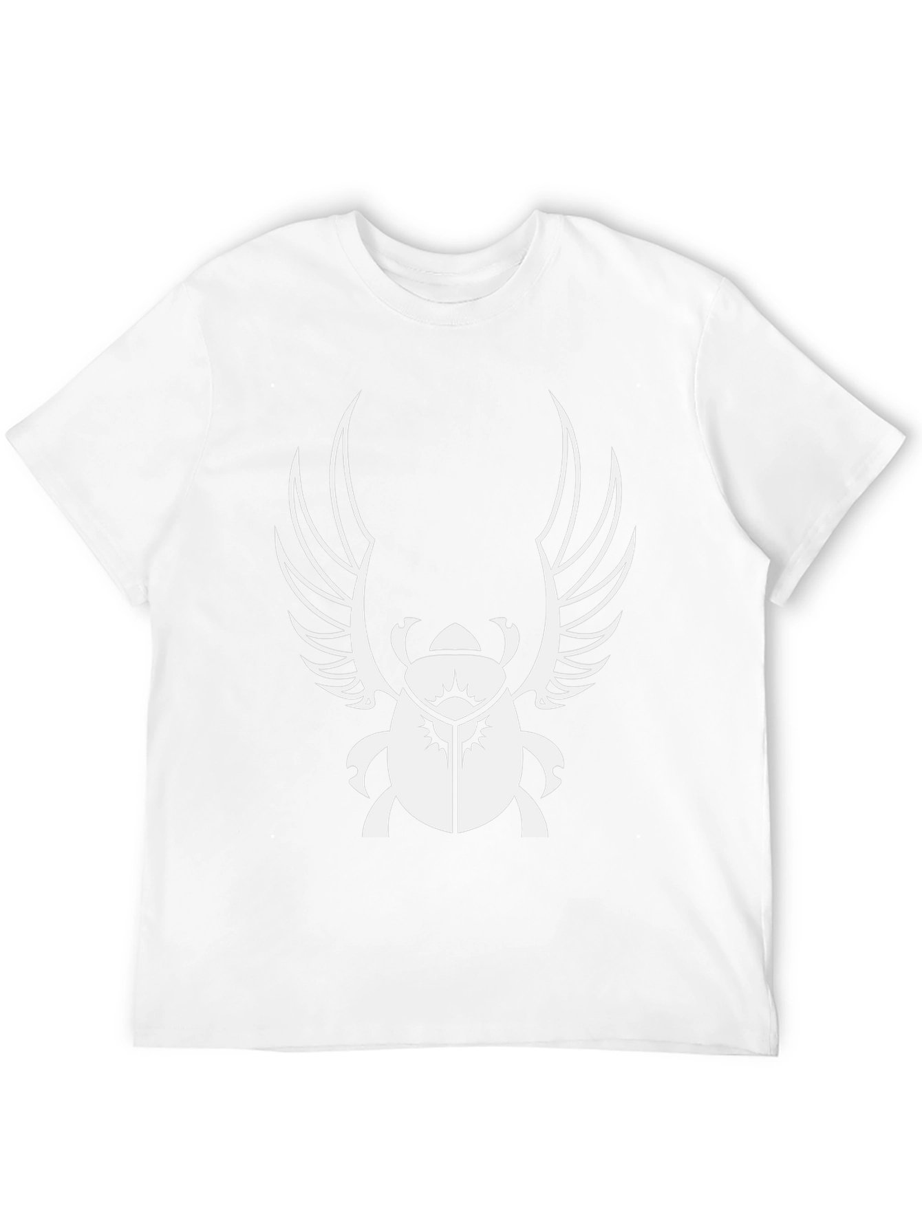 Egyptian Scarab Beetle Wings Black T-Shirt