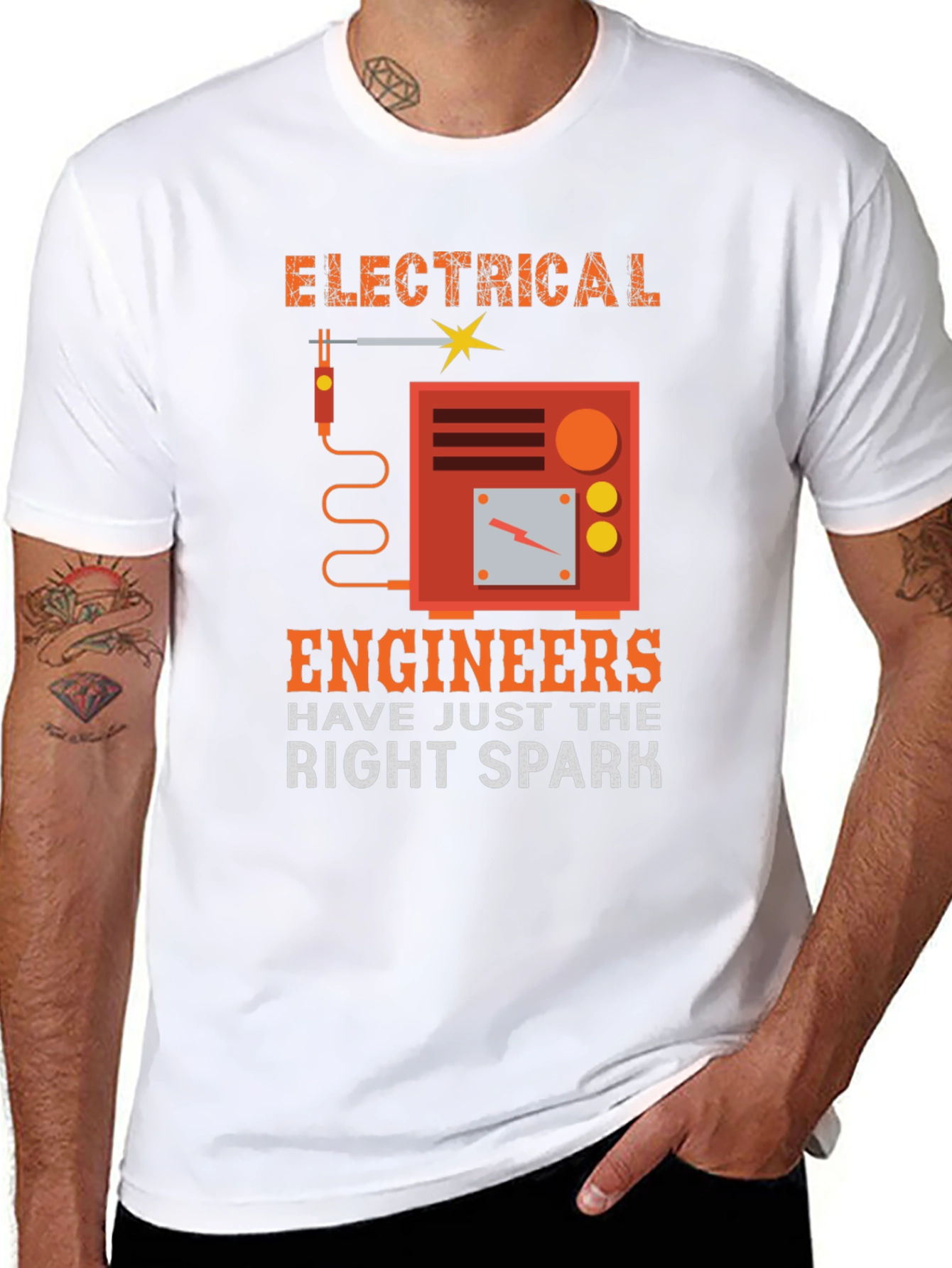 Electrical Engineer Spark T-Shirt - Funny Job Tee