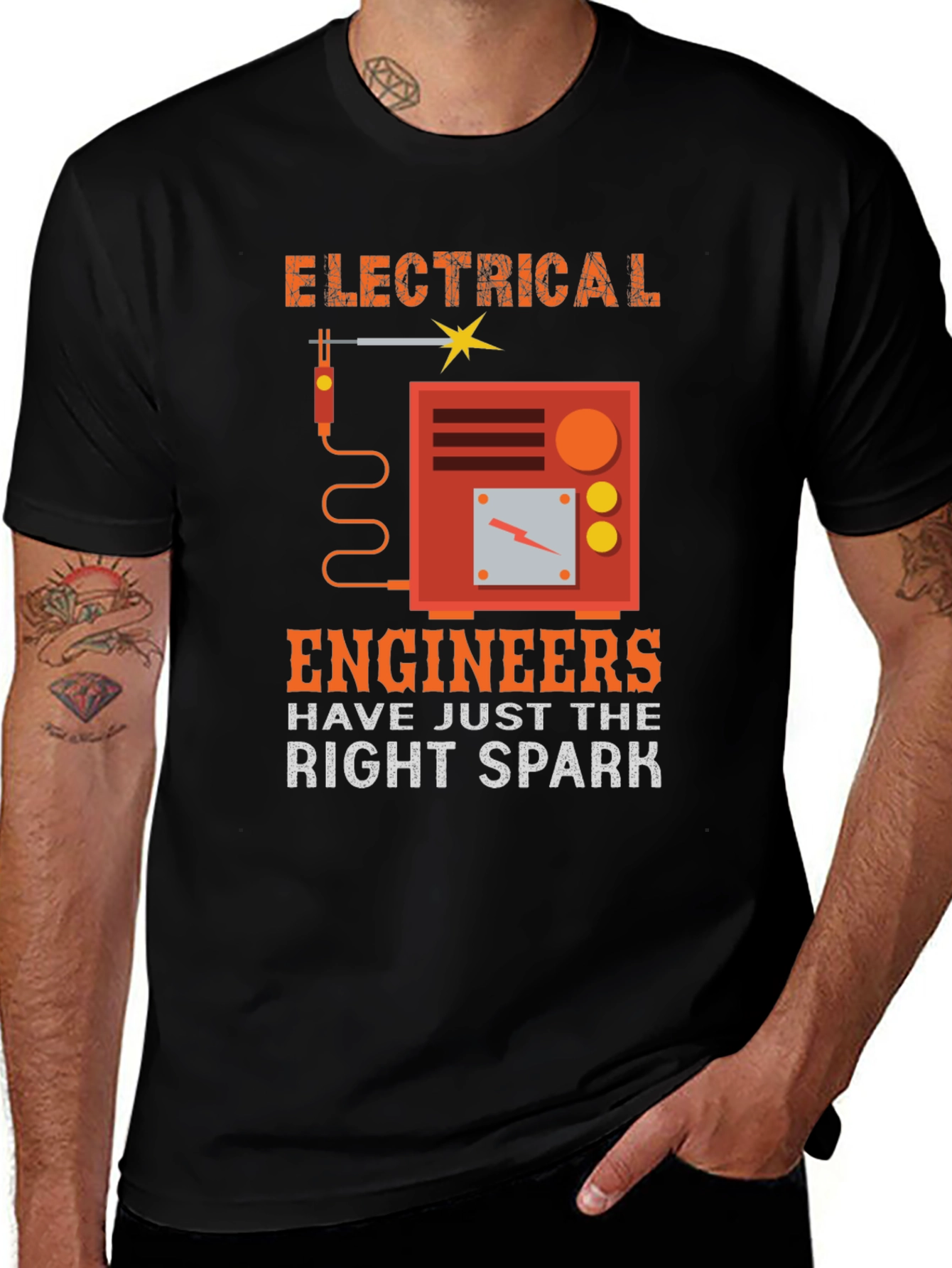 Electrical Engineer Spark T-Shirt - Funny Job Tee