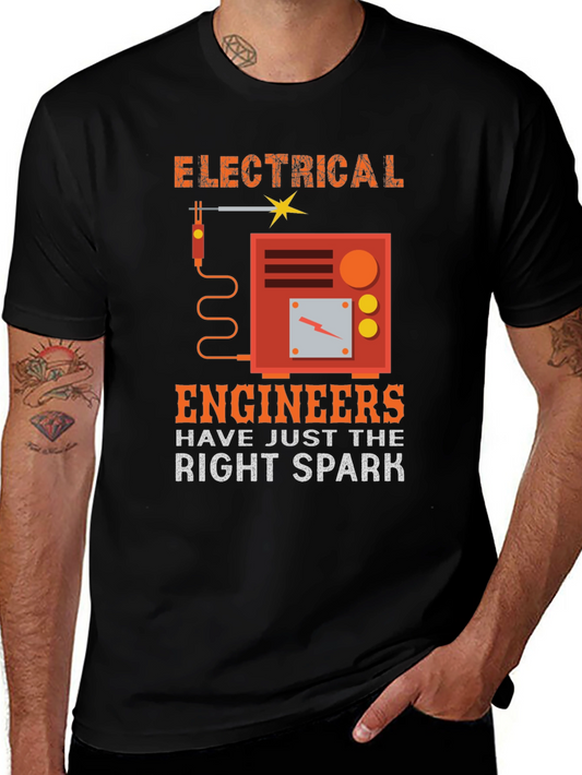 Electrical Engineer Spark T-Shirt - Funny Job Tee