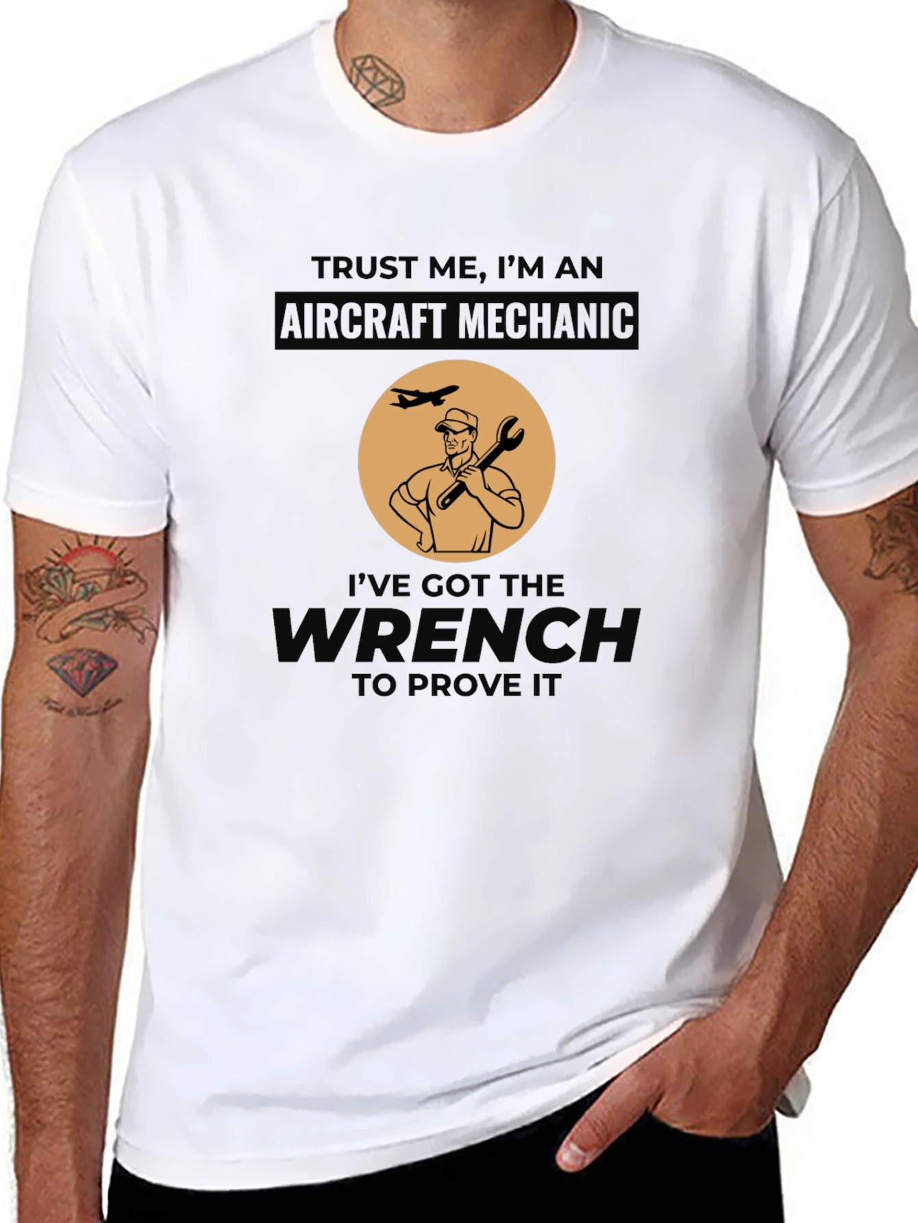 Aircraft Mechanic T-Shirt - Ive Got the Wrench!