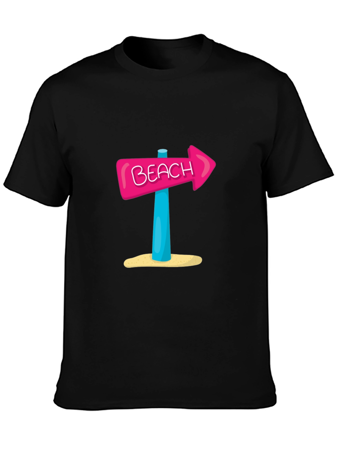 Beach Arrow Graphic T-Shirt - Summer Vibes