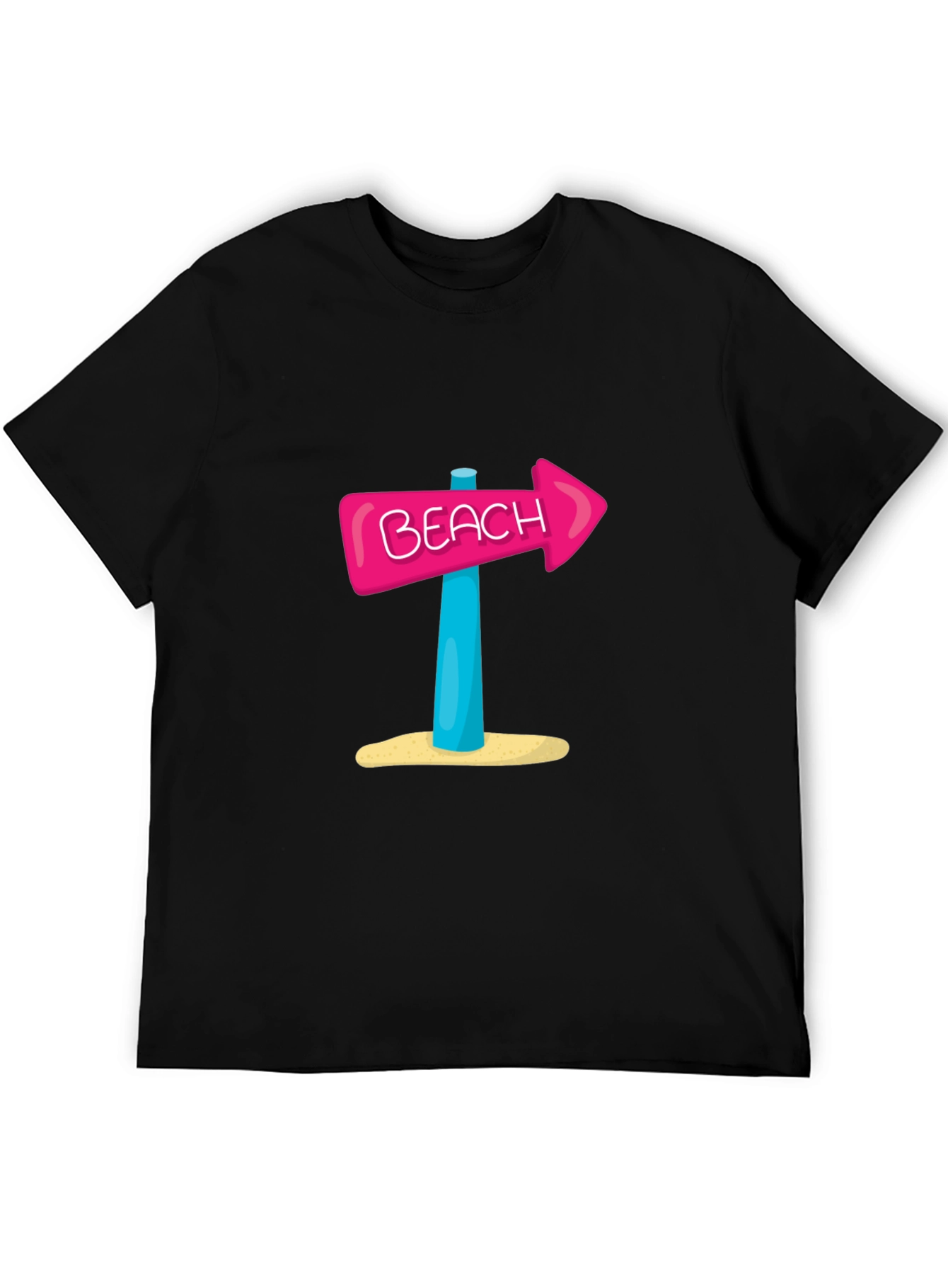Beach Arrow Graphic T-Shirt - Summer Vibes