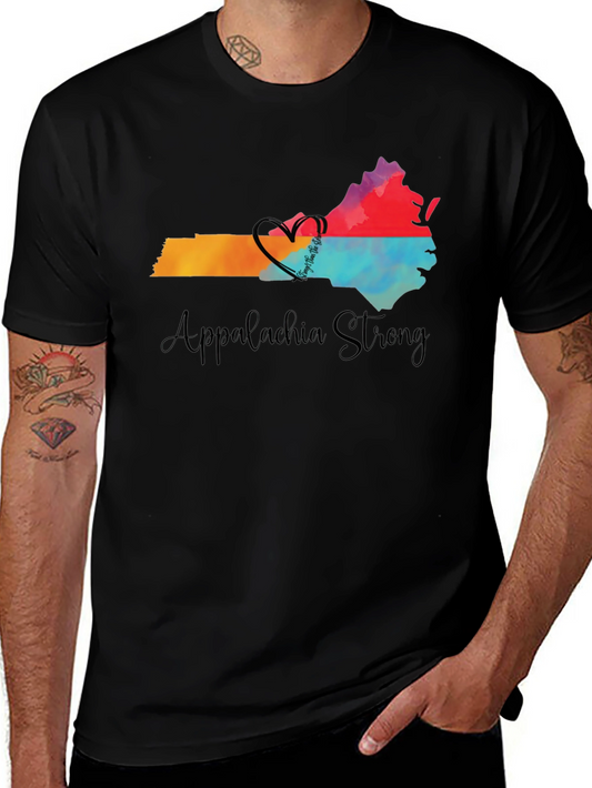 Appalachia Strong Black Graphic Tee