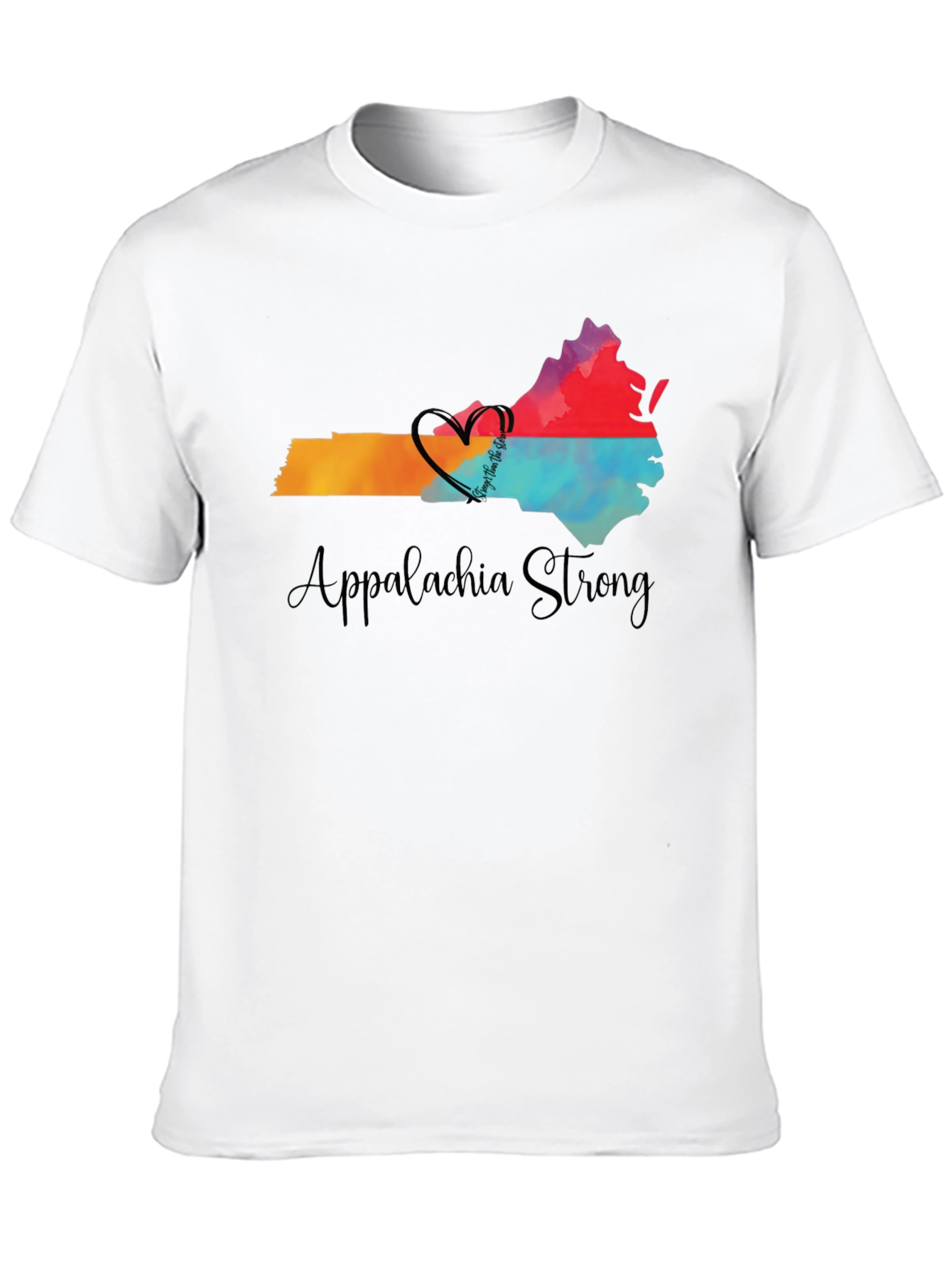 Appalachia Strong Black Graphic Tee