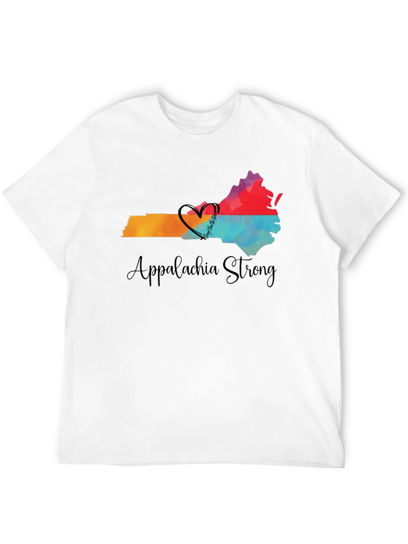 Appalachia Strong Black Graphic Tee