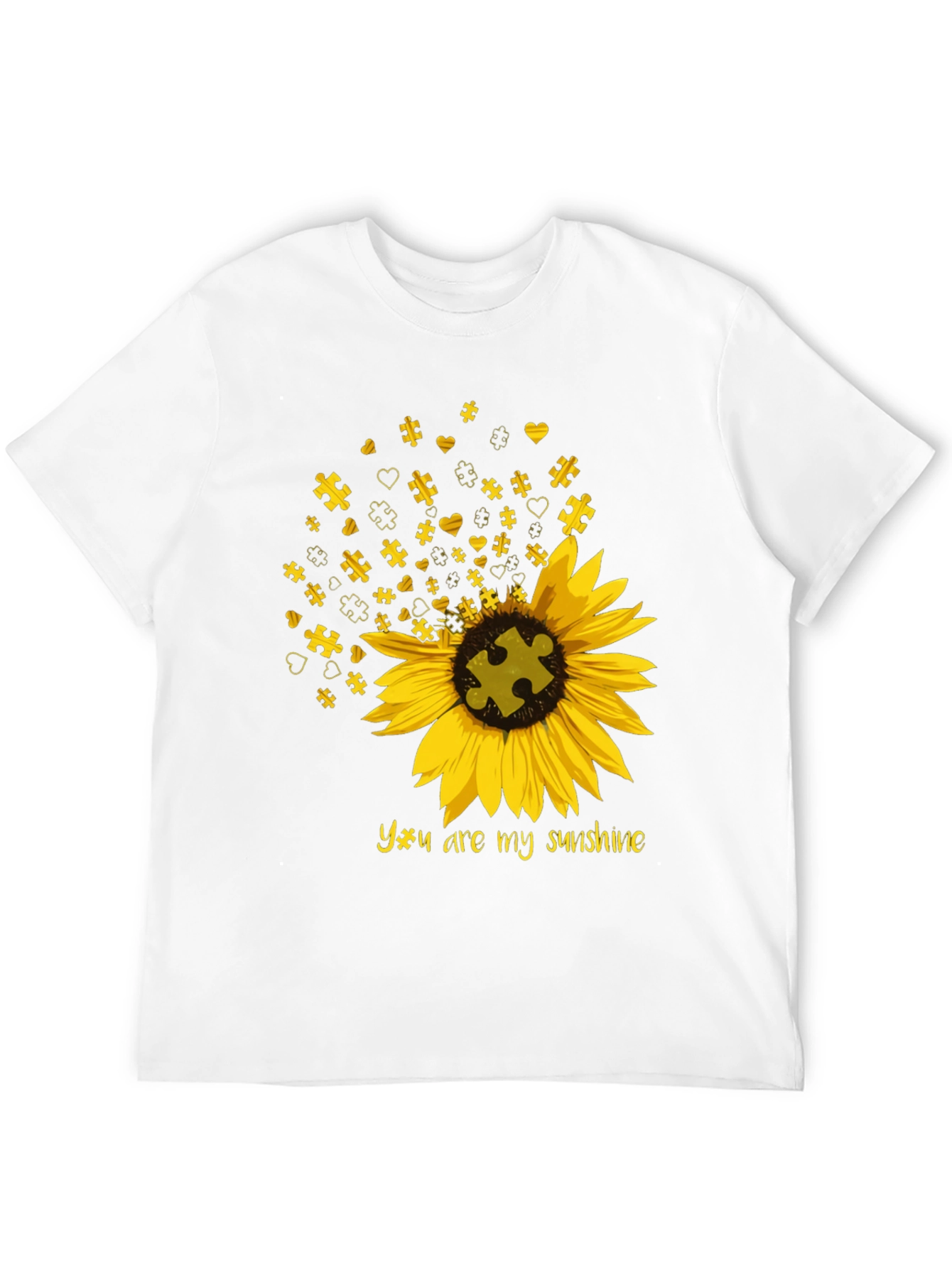 Autism Awareness Sunflower T-Shirt