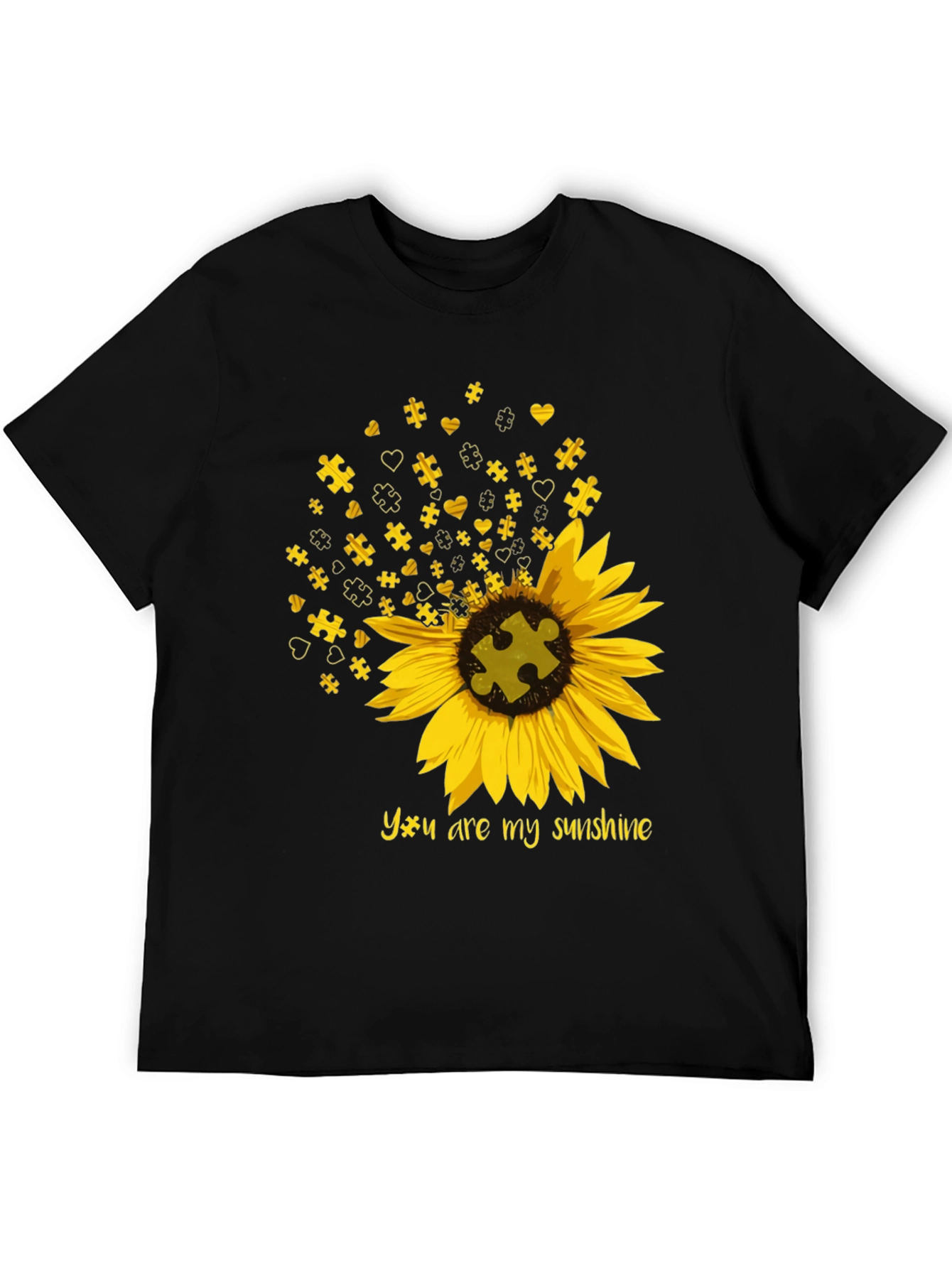 Autism Awareness Sunflower T-Shirt
