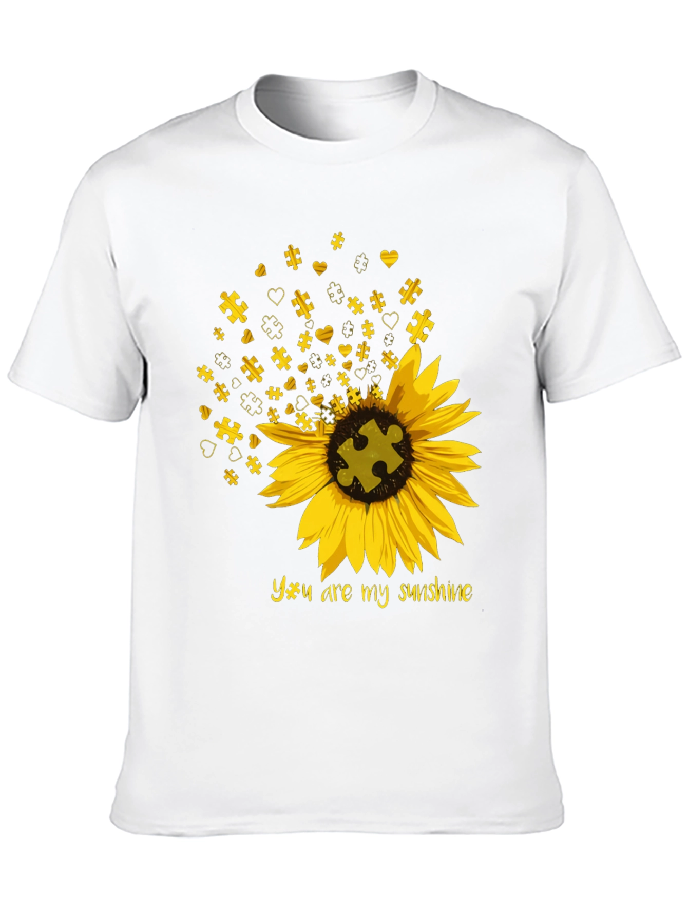 Autism Awareness Sunflower T-Shirt