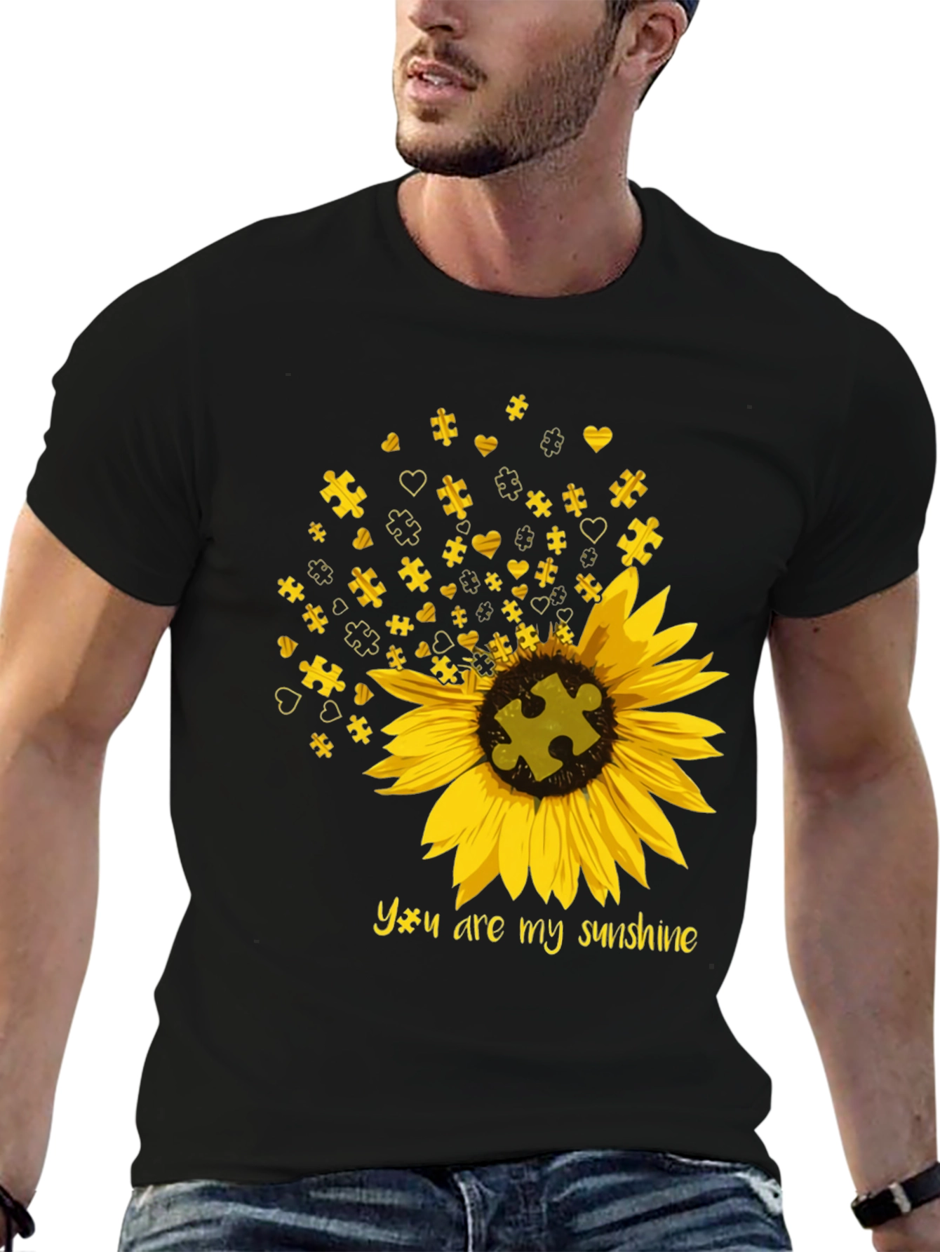 Autism Awareness Sunflower T-Shirt