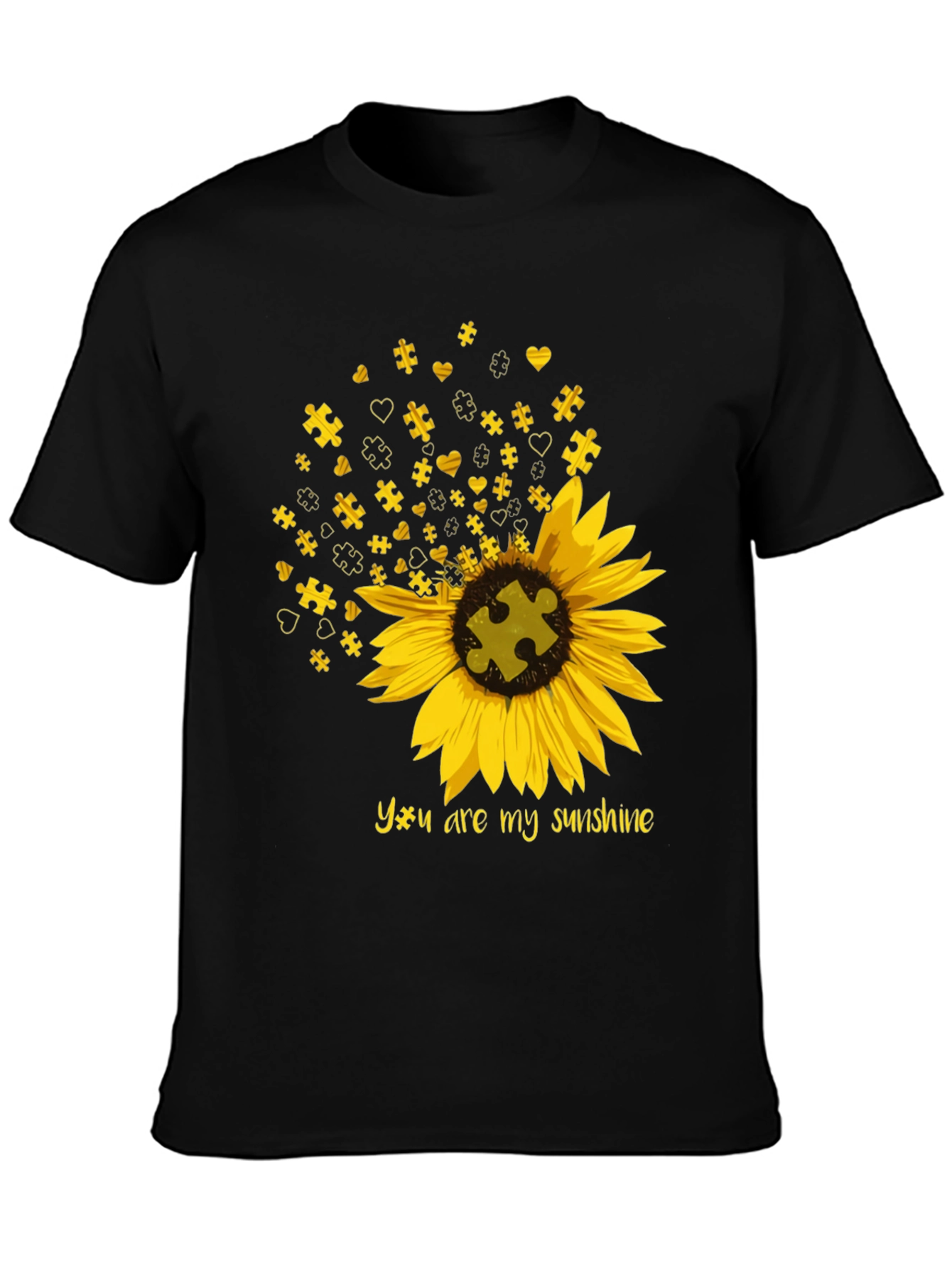 Autism Awareness Sunflower T-Shirt