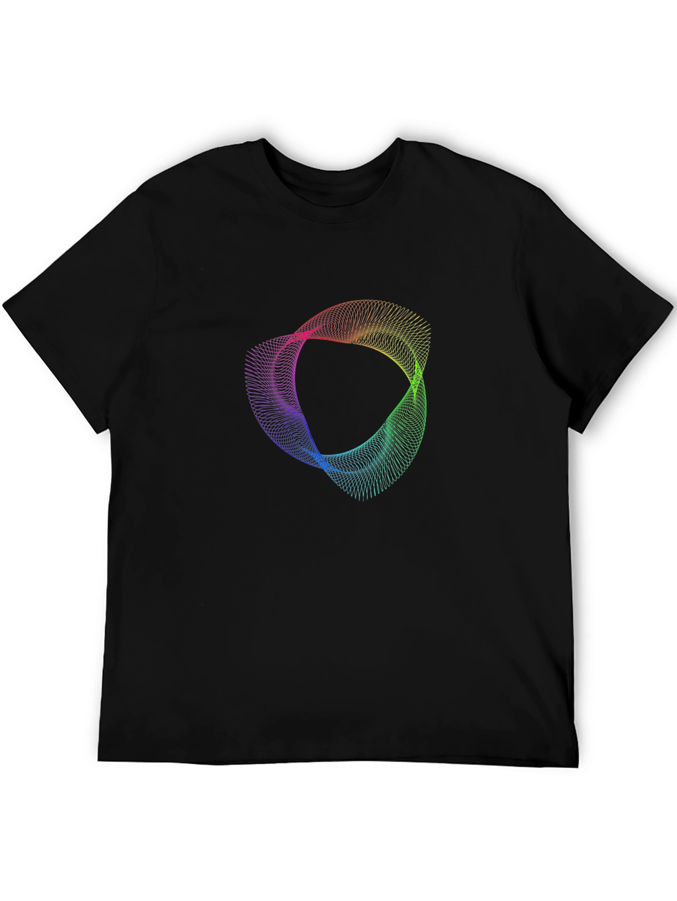 Abstract Rainbow Geometric Tee