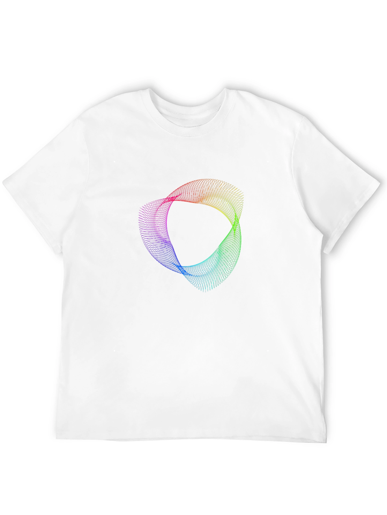 Abstract Rainbow Geometric Tee