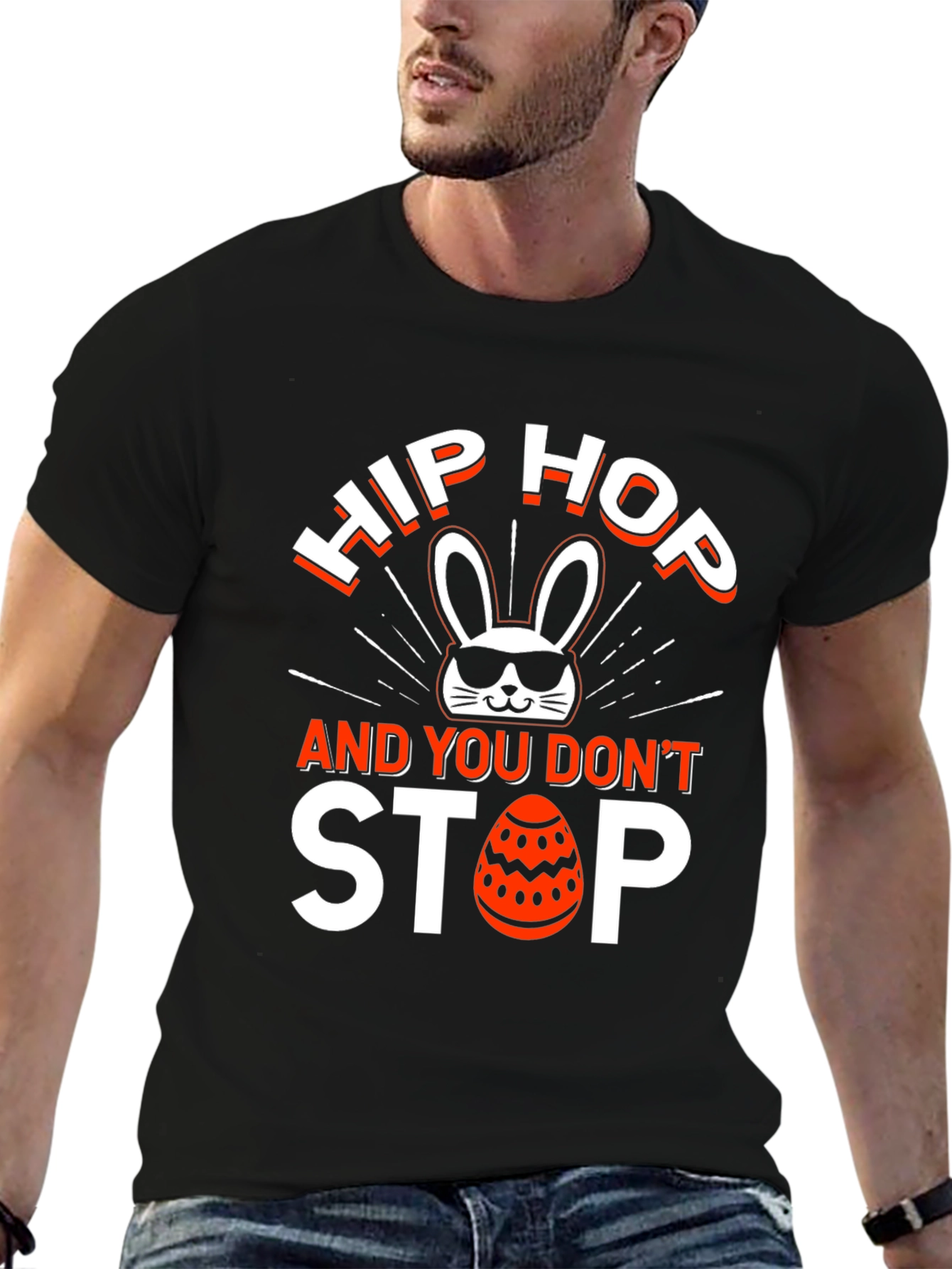 Hip Hop Easter Bunny T-Shirt