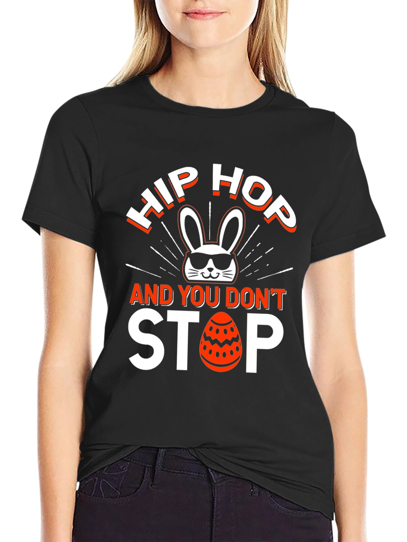 Hip Hop Easter Bunny T-Shirt