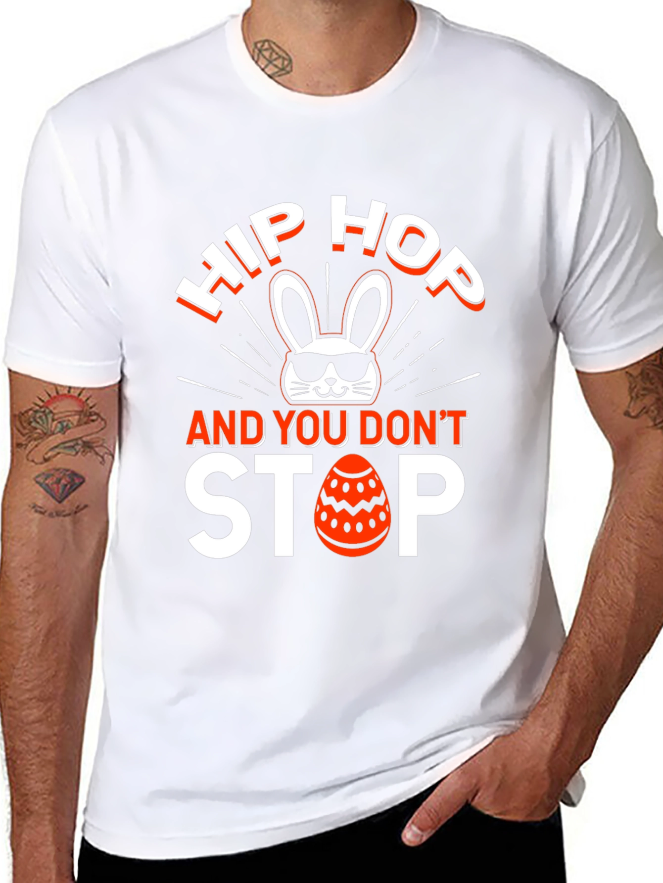 Hip Hop Easter Bunny T-Shirt