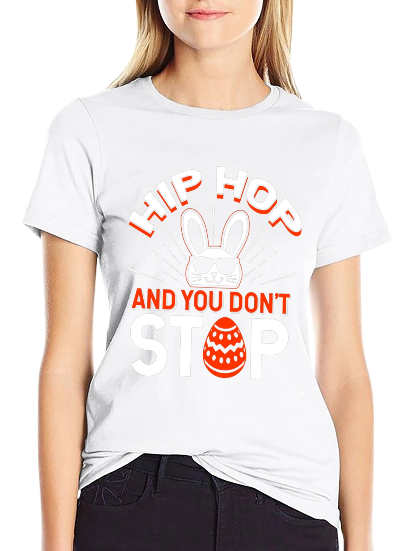 Hip Hop Easter Bunny T-Shirt