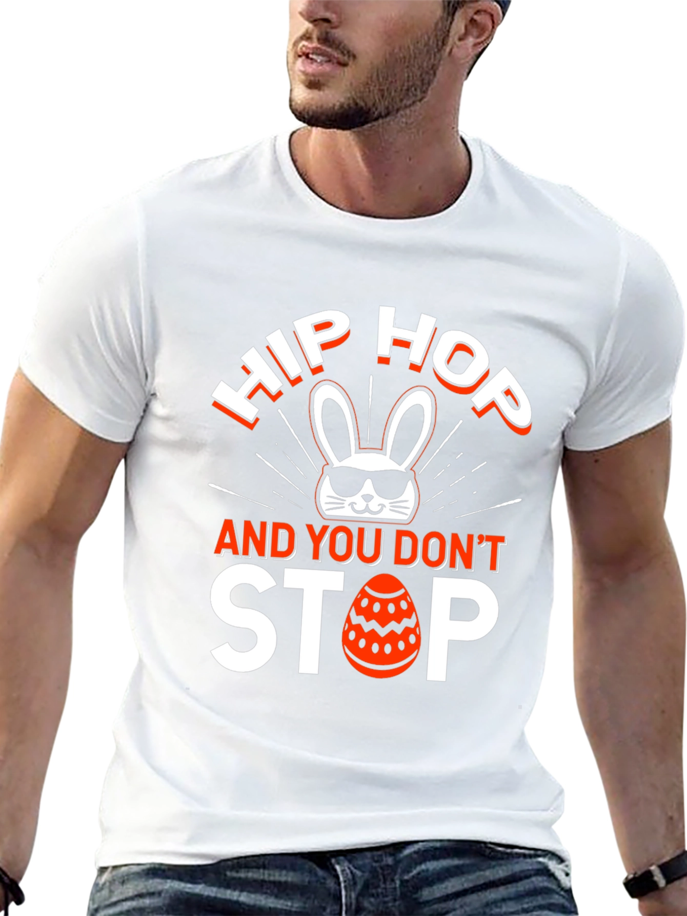 Hip Hop Easter Bunny T-Shirt
