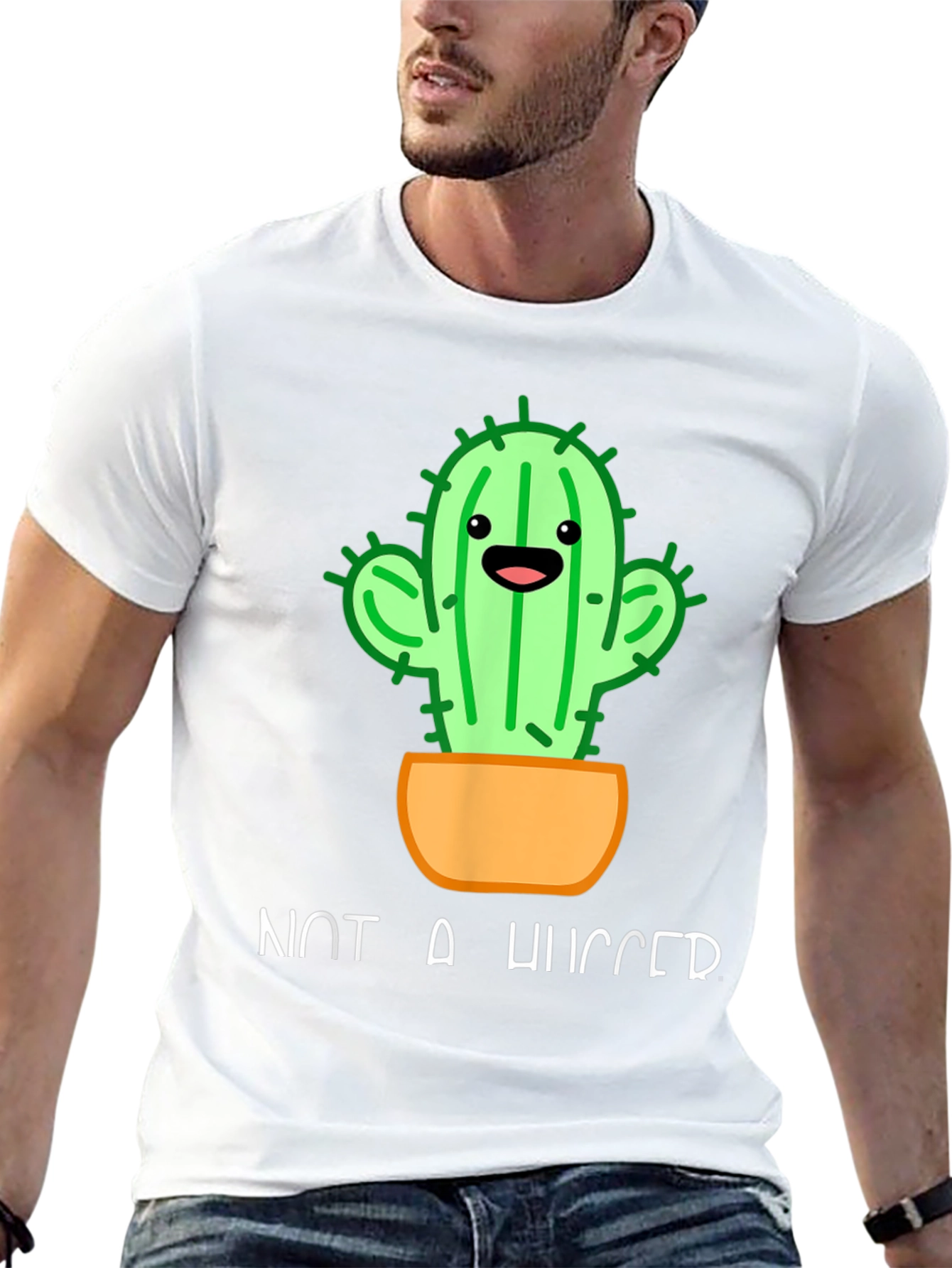 Not A Hugger Cactus T-Shirt