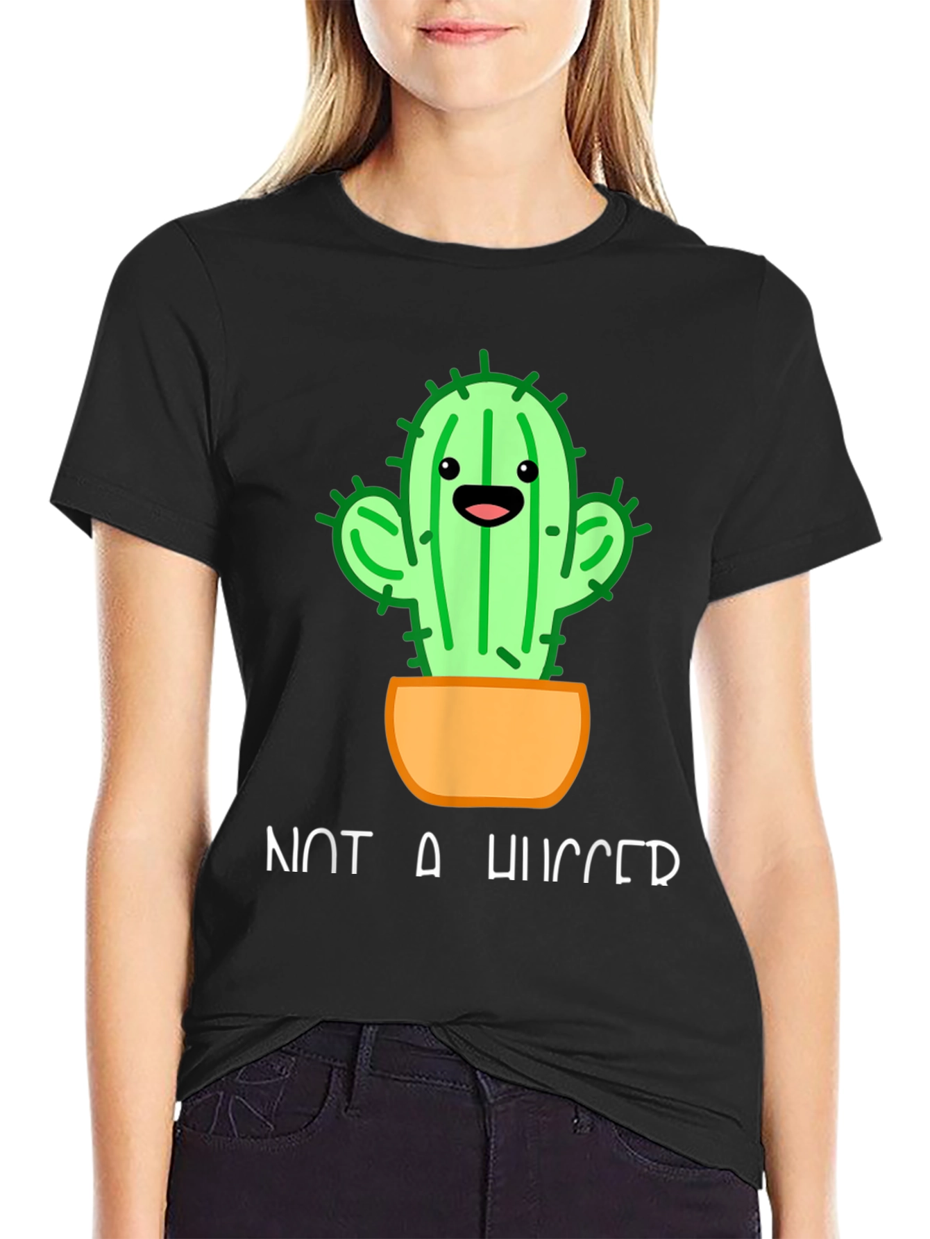 Not A Hugger Cactus T-Shirt