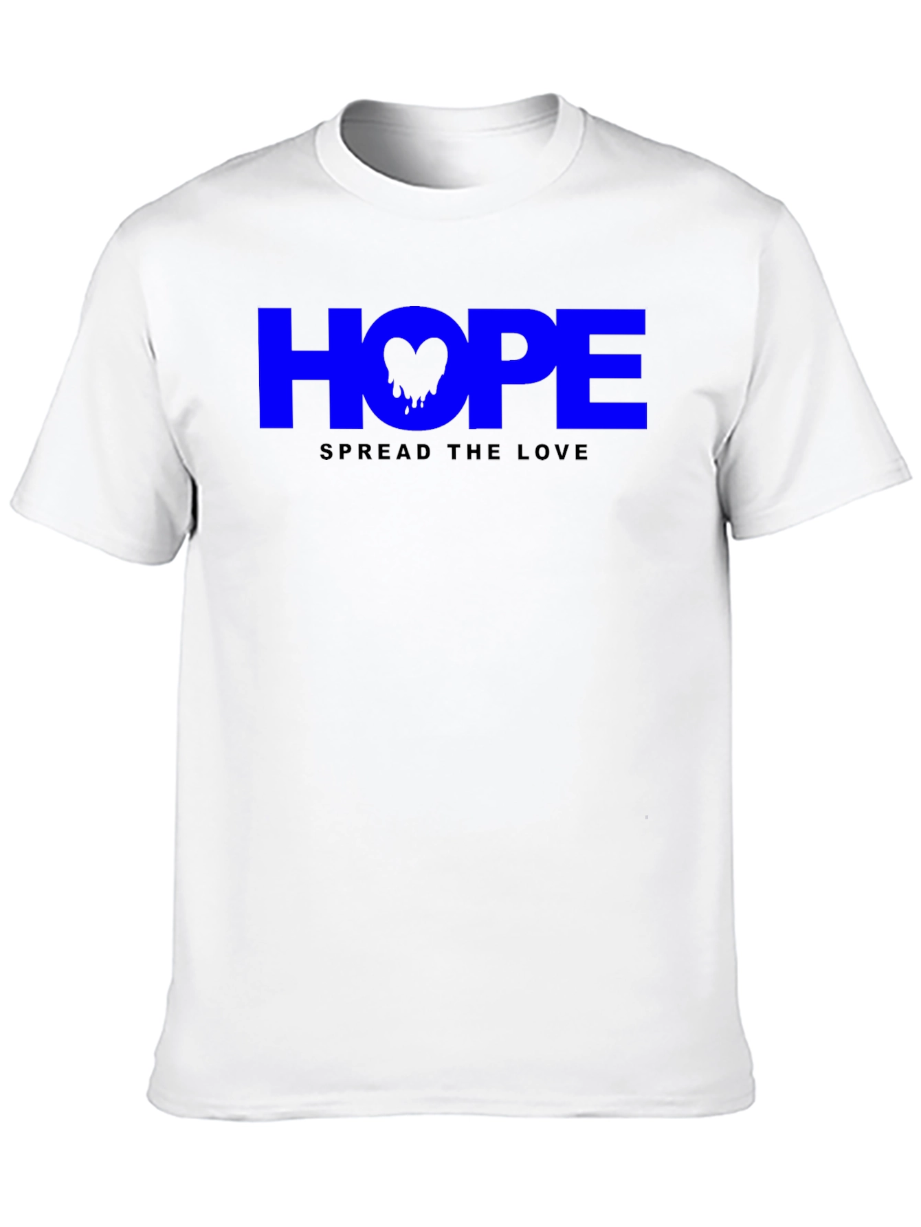 Hope Spread Love Graphic Tee - Soft Cotton Blend