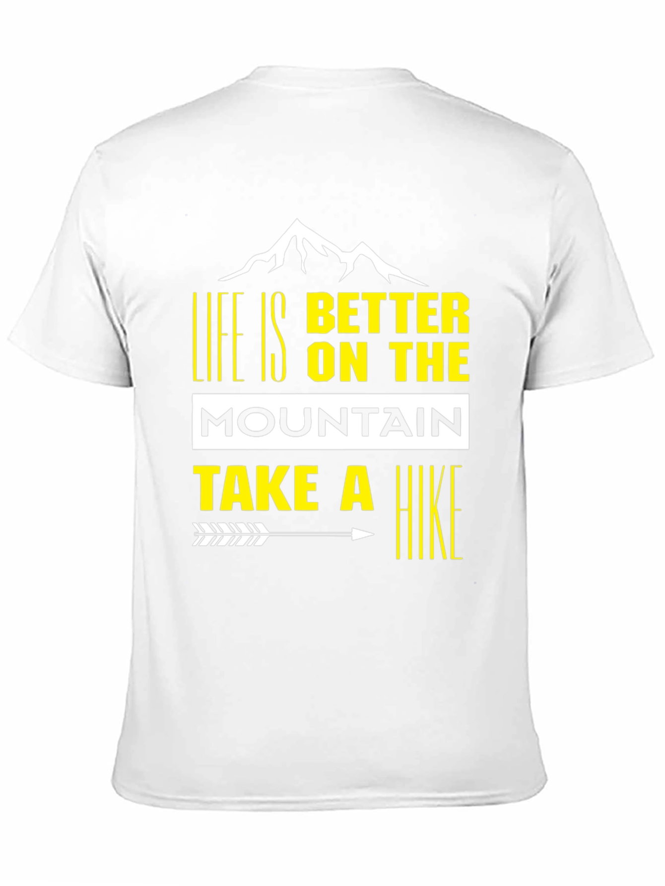 Life is Better on the Mountain Black Tee