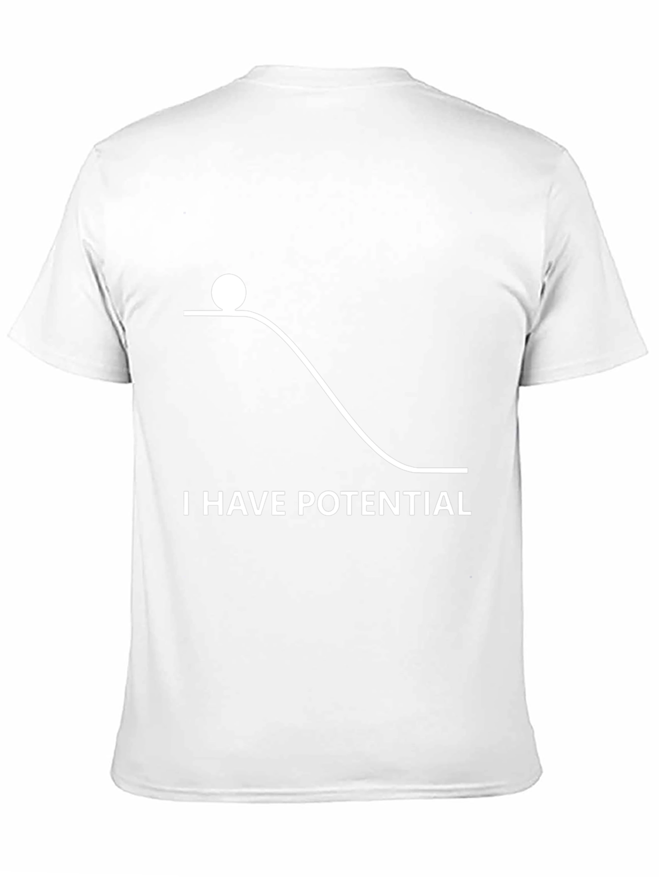 Potential Energy Humor Graphic T-Shirt