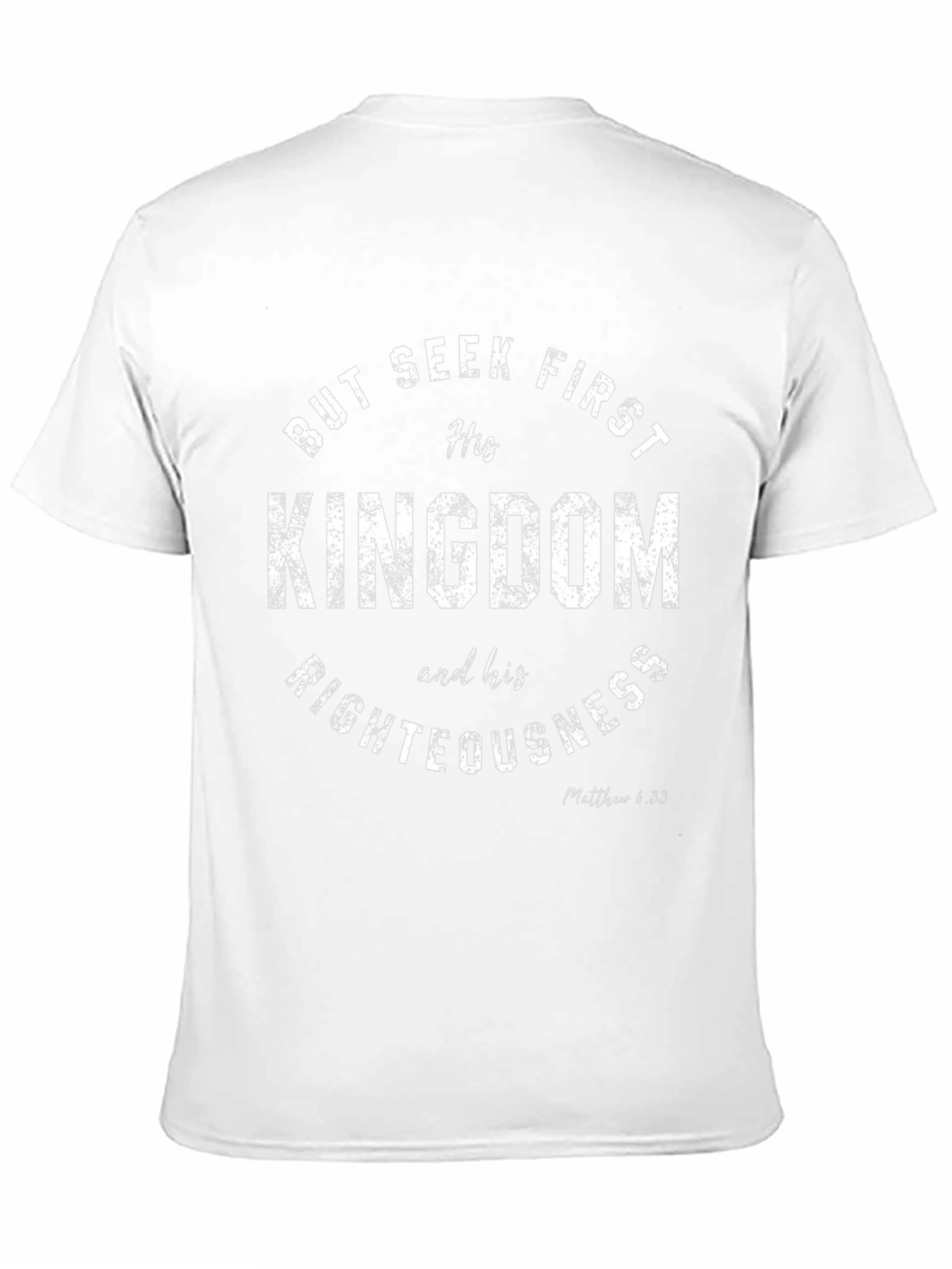 Seek First His Kingdom T-Shirt - Christian Apparel