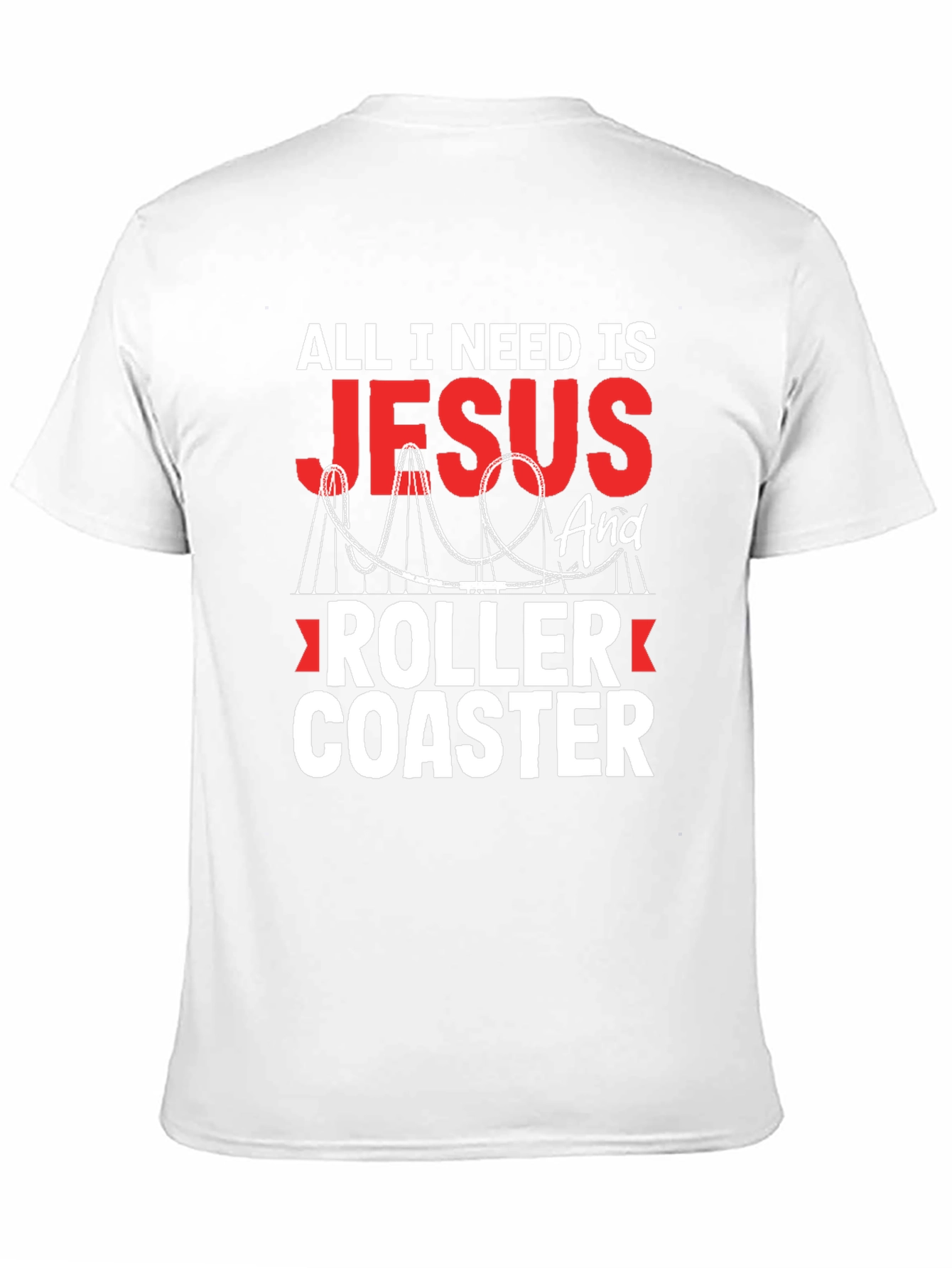 Jesus and Roller Coaster T-Shirt