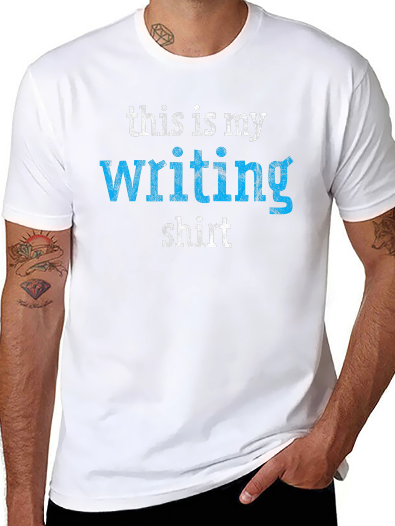 My Writing Shirt - Novelty Tee