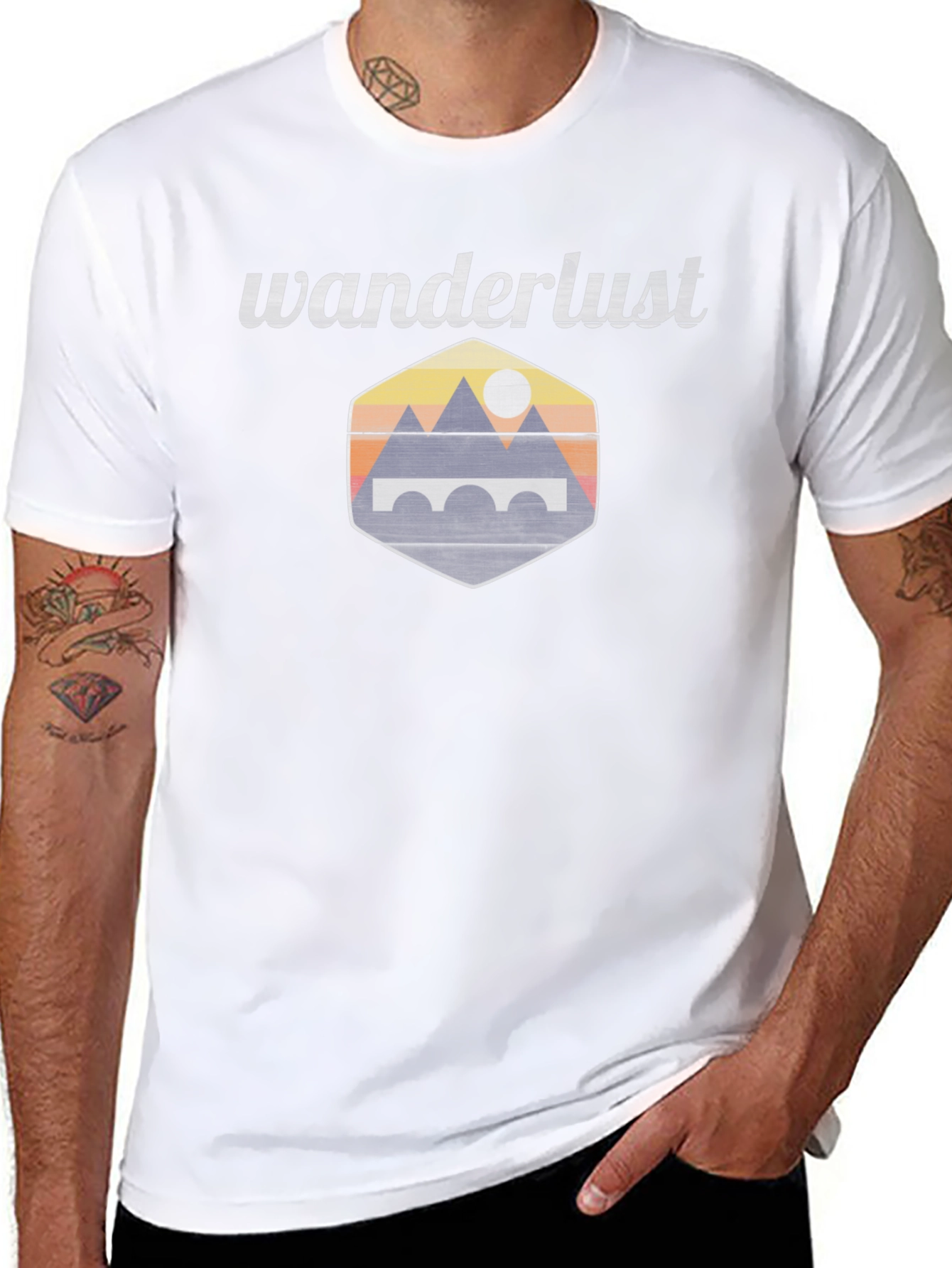 Wanderlust Graphic T-Shirt - Outdoor Adventure Tee