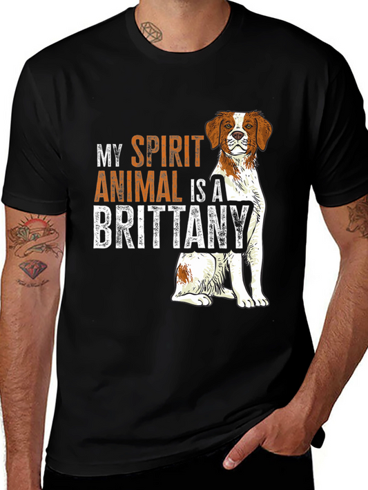 Brittany Dog Spirit Animal T-Shirt