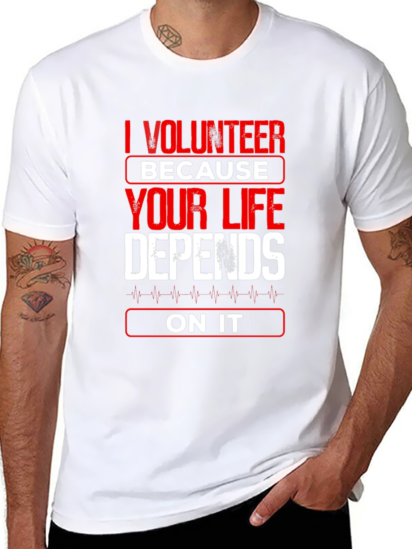 Volunteer Life T-Shirt - Medical Design