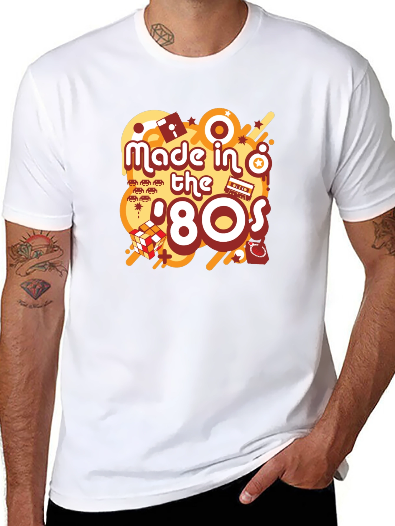 Retro Made in the 80s Graphic Tee