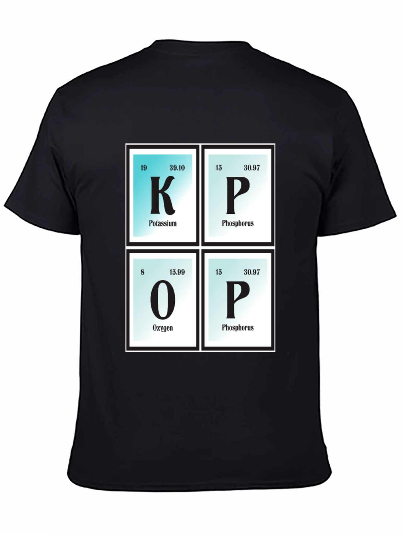 KOP Elements Black T-Shirt Science Tee