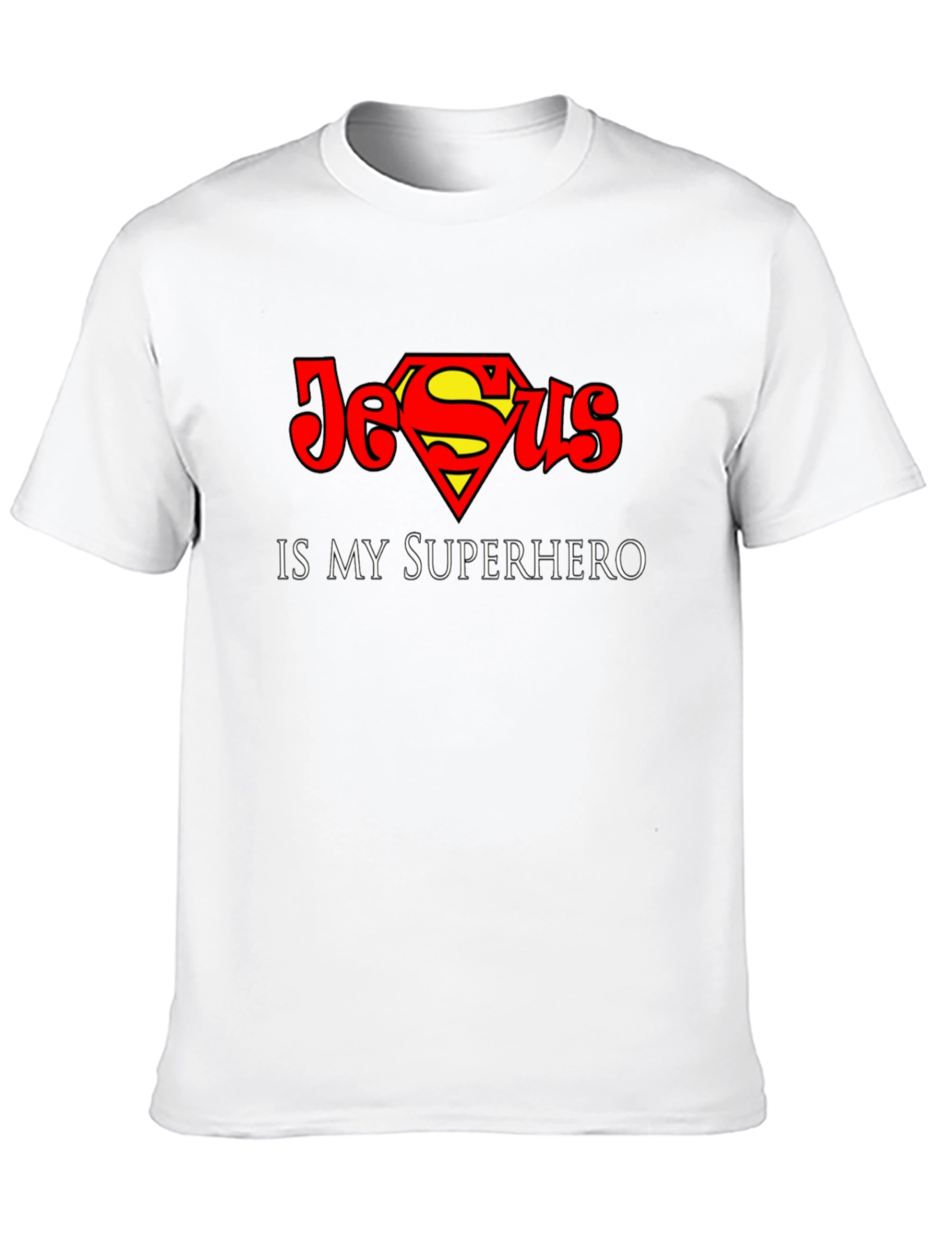 Jesus is My Superhero T-Shirt - Christian Faith Tee